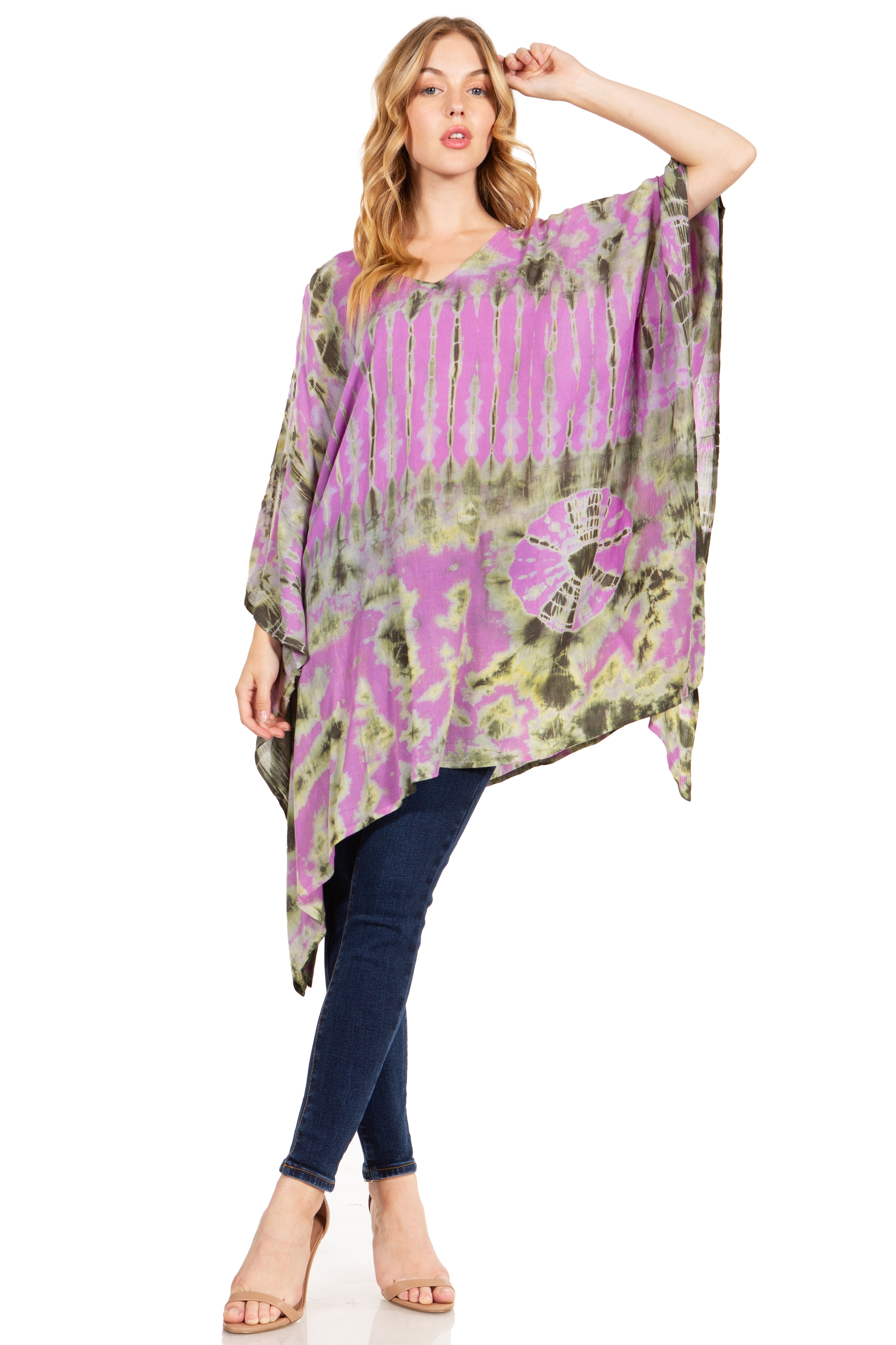 Sakkas - Adalwin Desert Sun Lightweight Circle Ponch Tunic