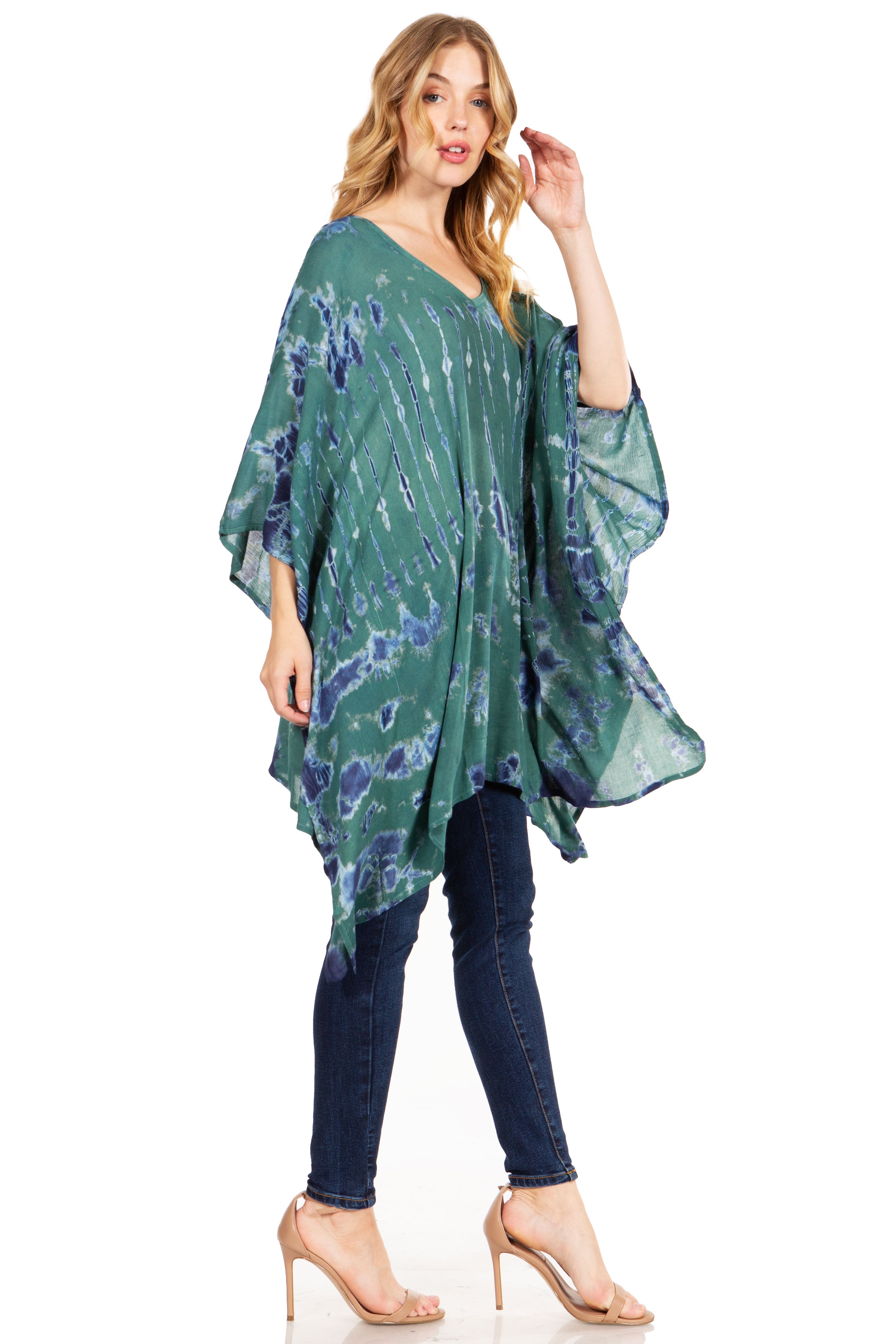 Sakkas - Adalwin Desert Sun Lightweight Circle Ponch Tunic