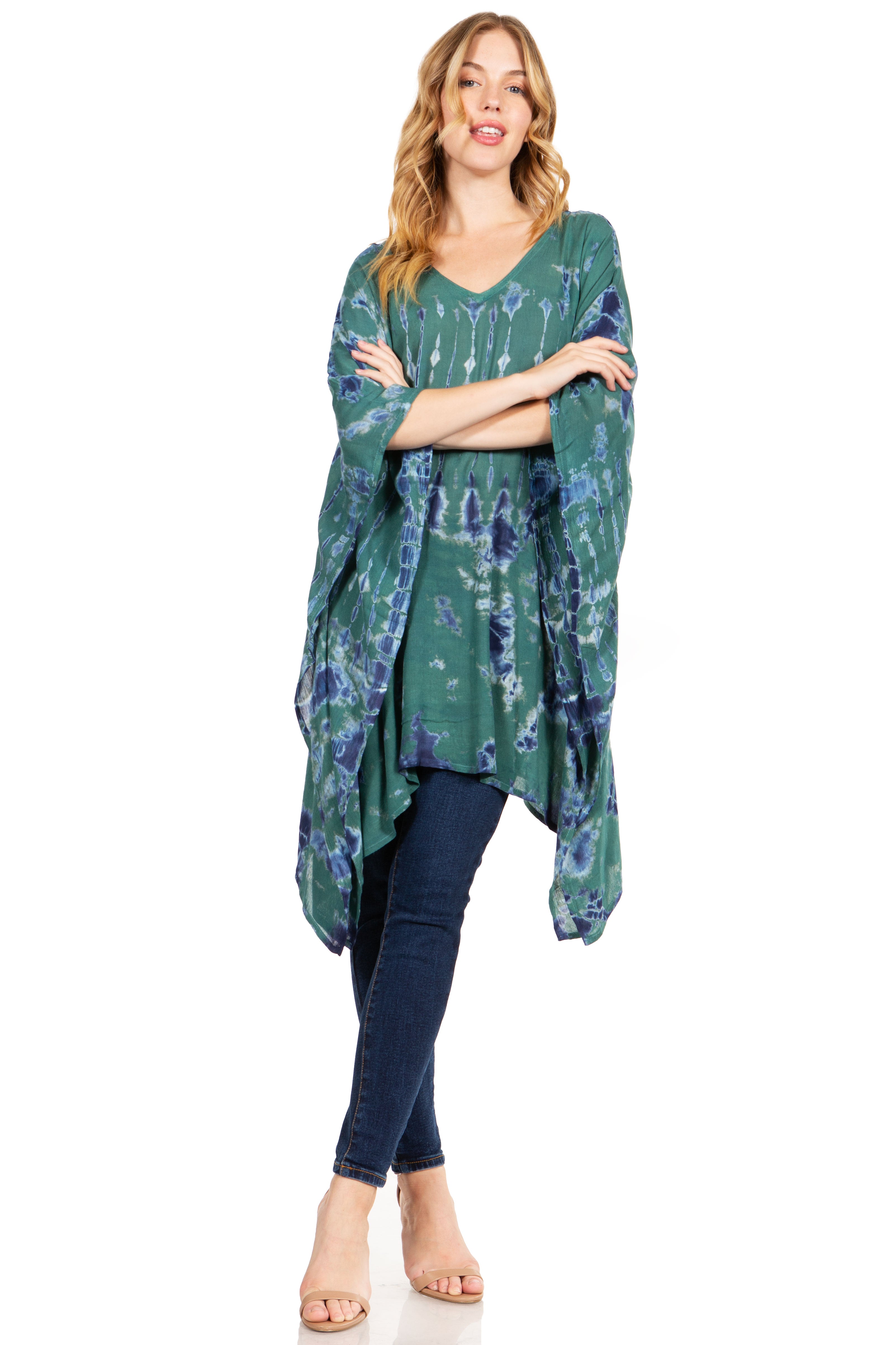 Sakkas - Adalwin Desert Sun Lightweight Circle Ponch Tunic