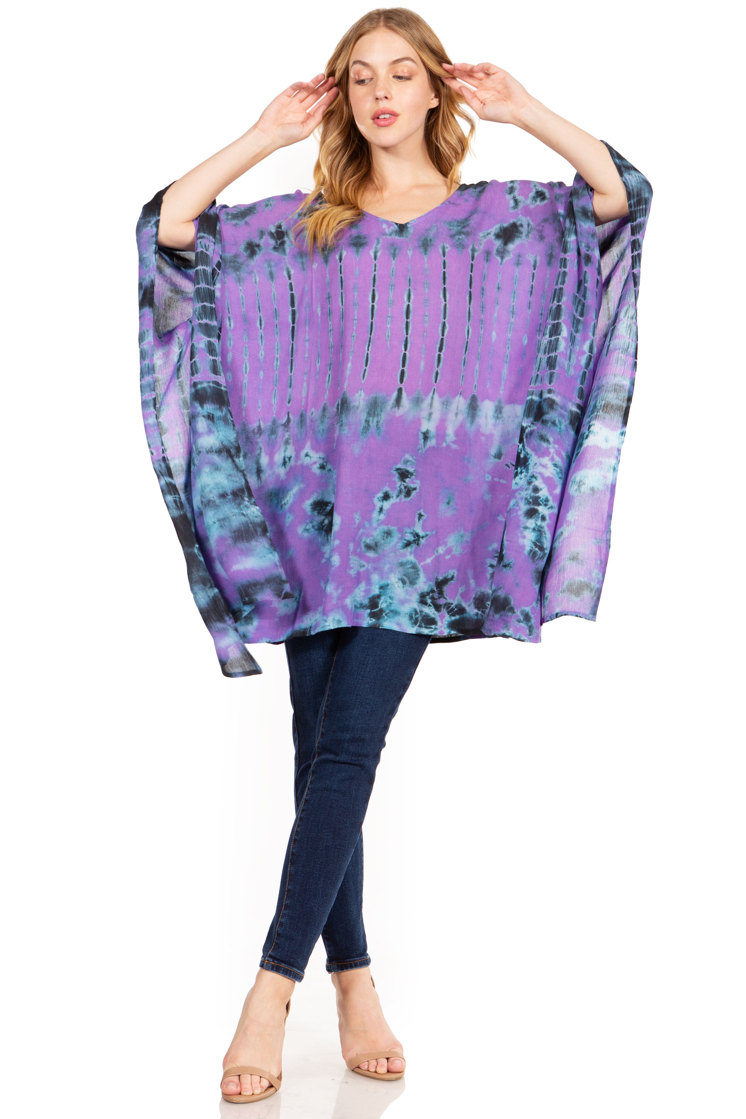 Sakkas - Adalwin Desert Sun Lightweight Circle Ponch Tunic