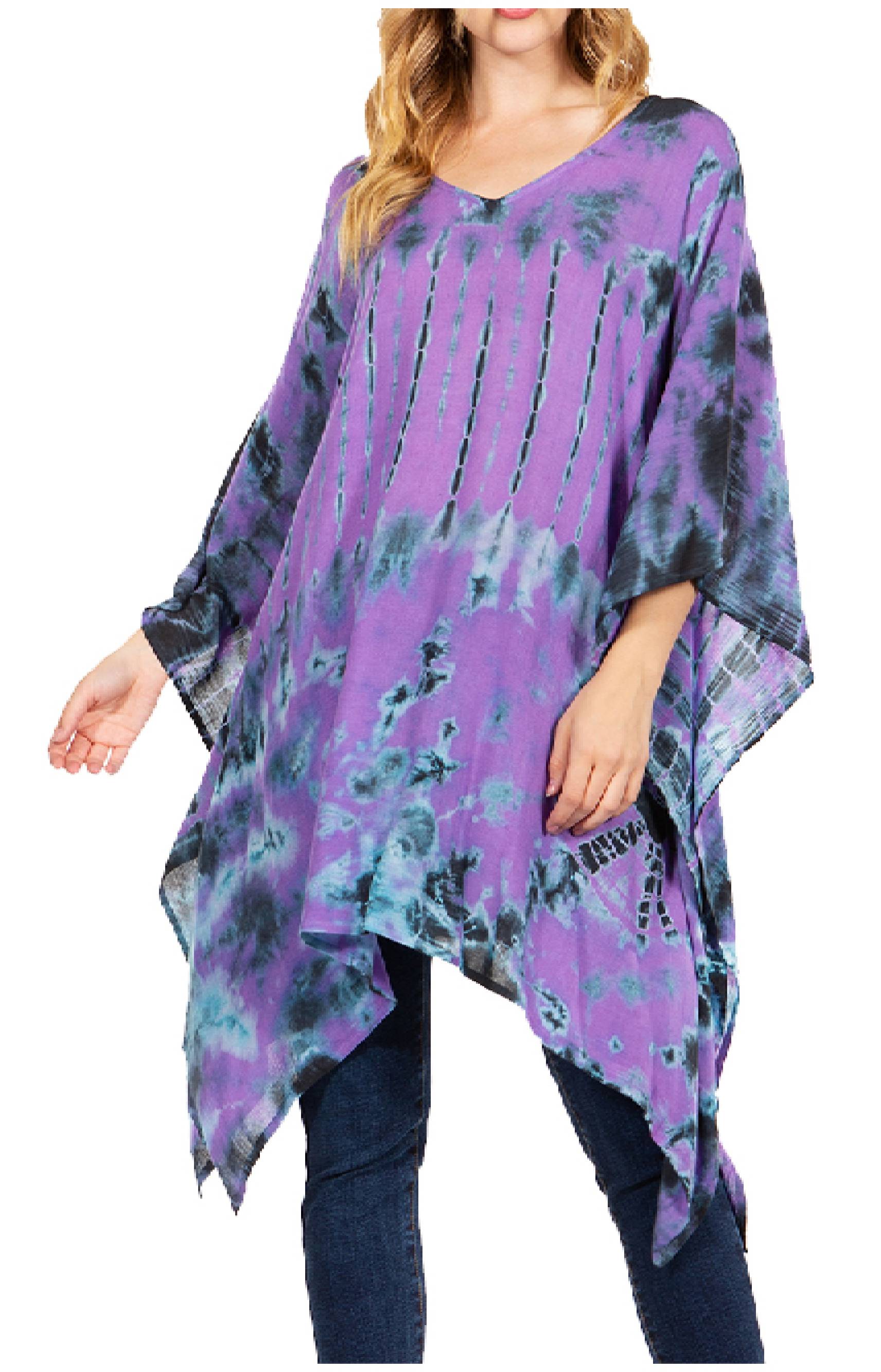 Sakkas - Adalwin Desert Sun Lightweight Circle Ponch Tunic