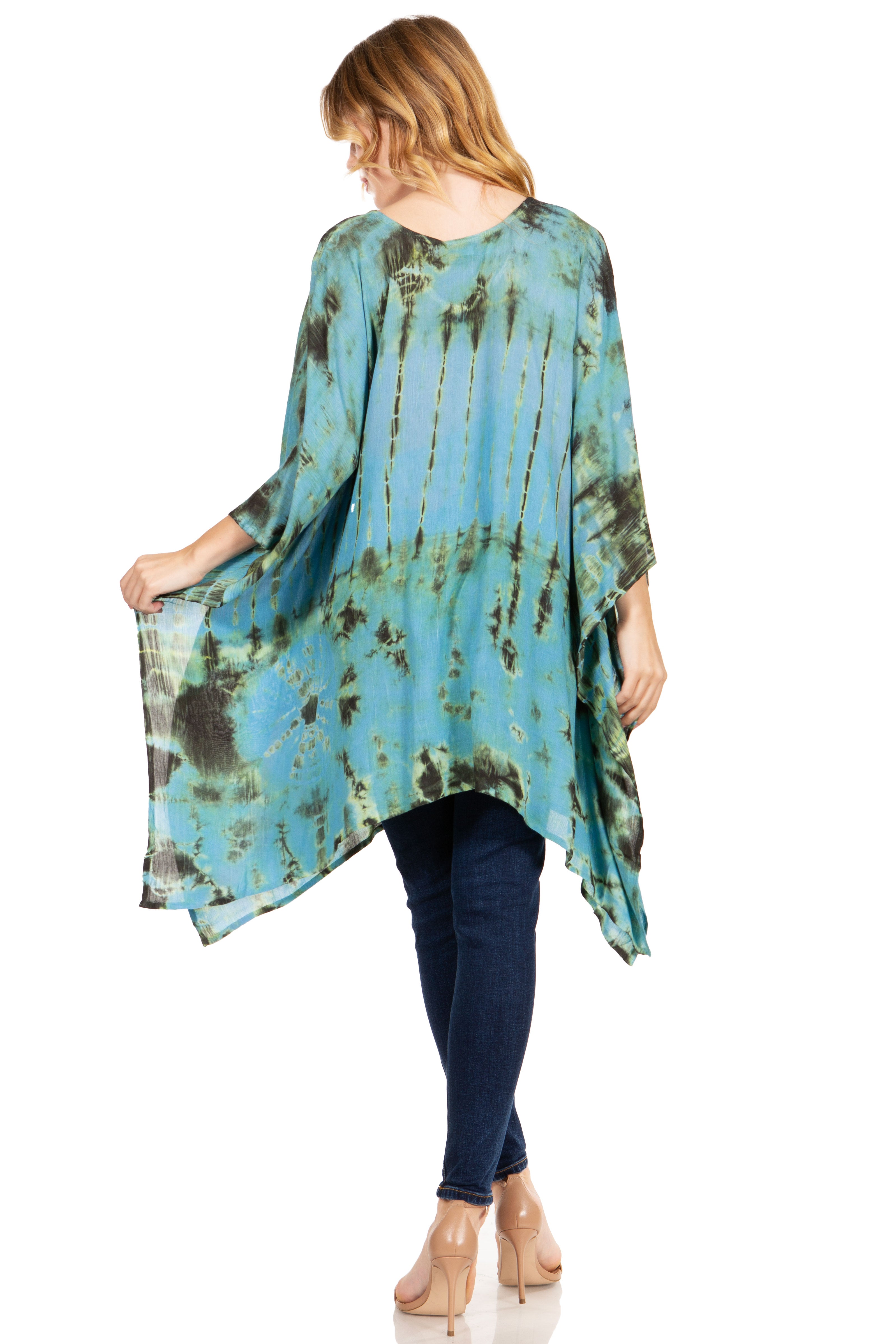 Sakkas - Adalwin Desert Sun Lightweight Circle Ponch Tunic