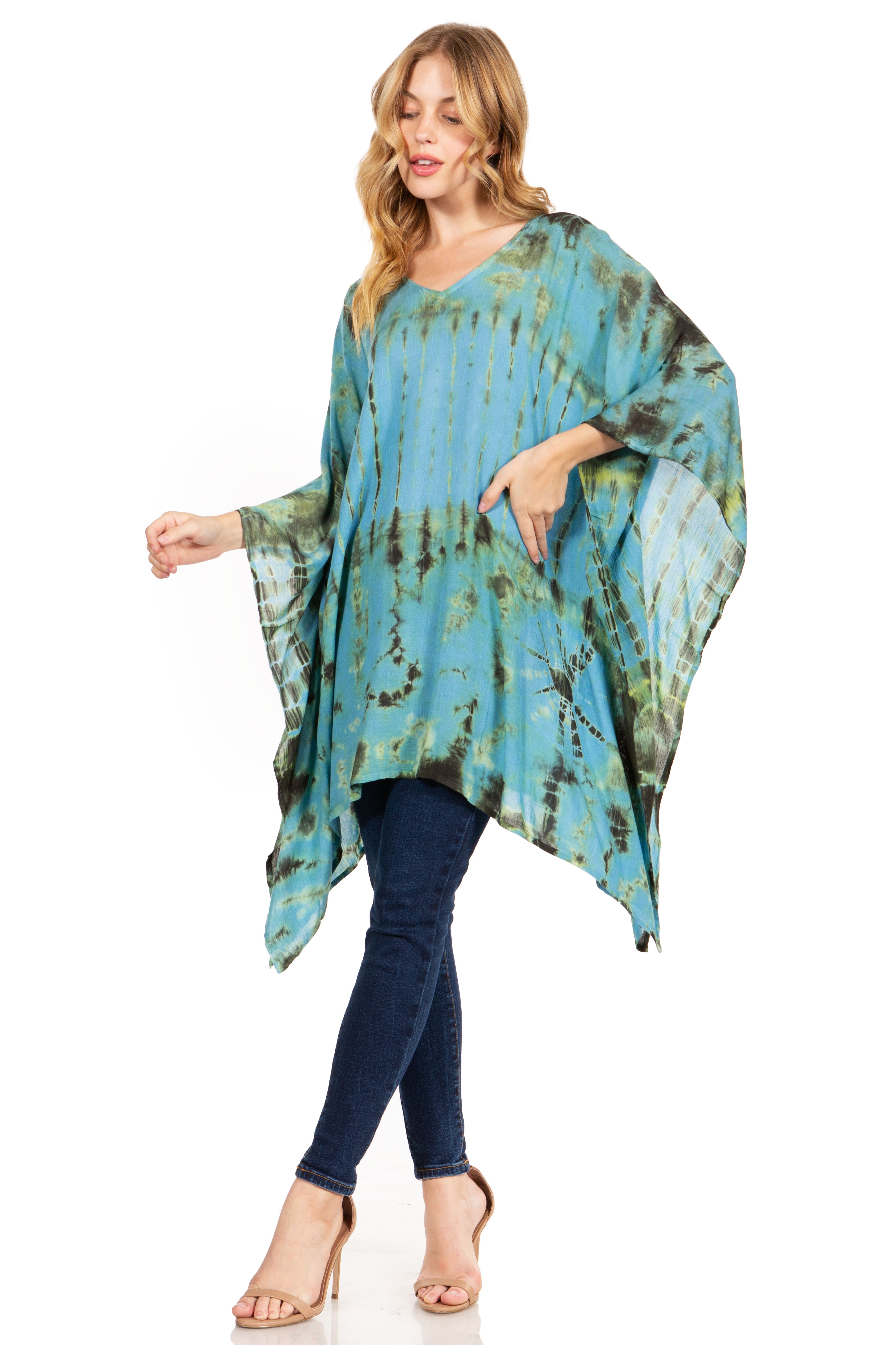 Sakkas - Adalwin Desert Sun Lightweight Circle Ponch Tunic