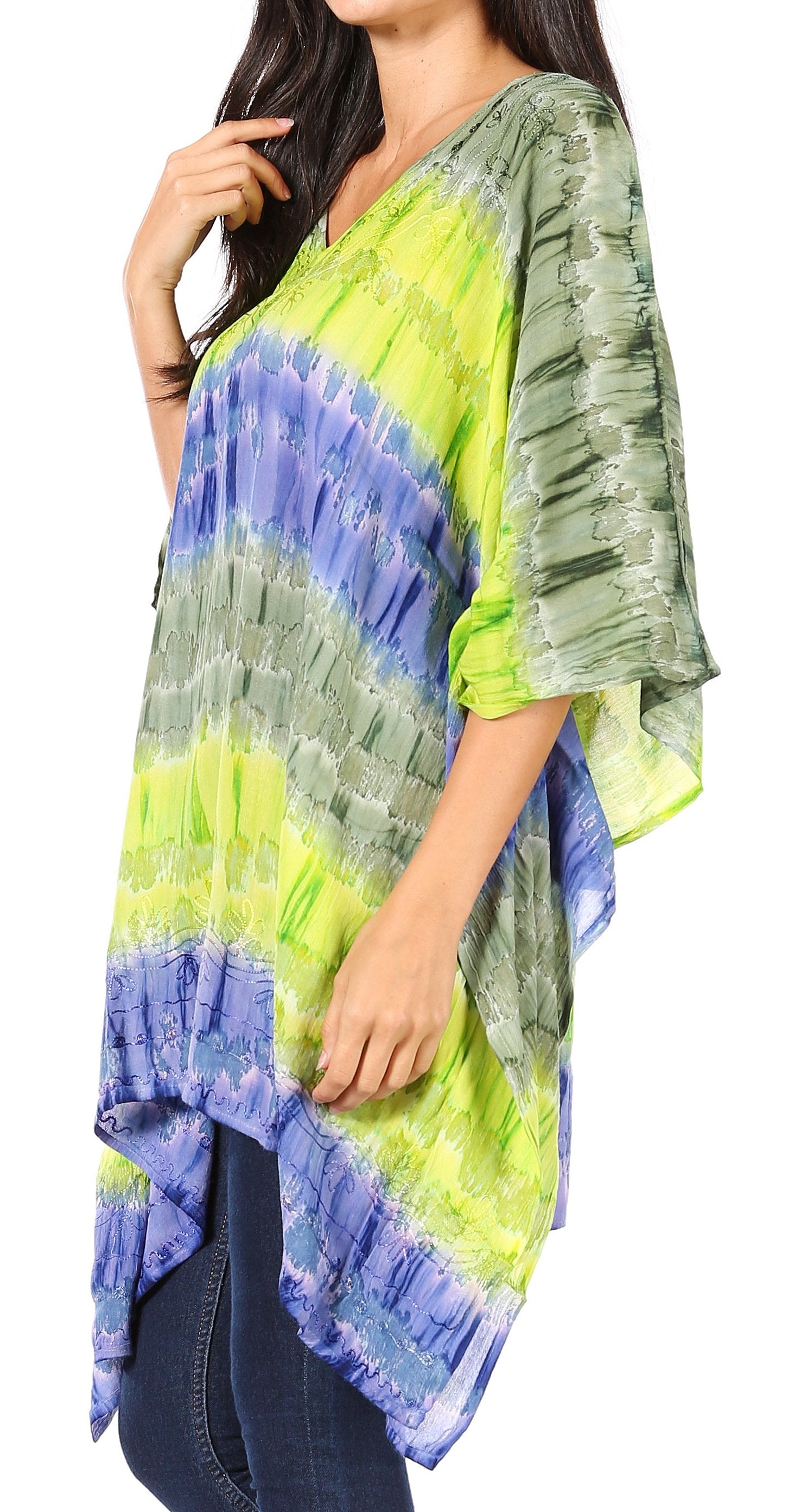 Sakkas - Adalwin Desert Sun Lightweight Circle Ponch Tunic