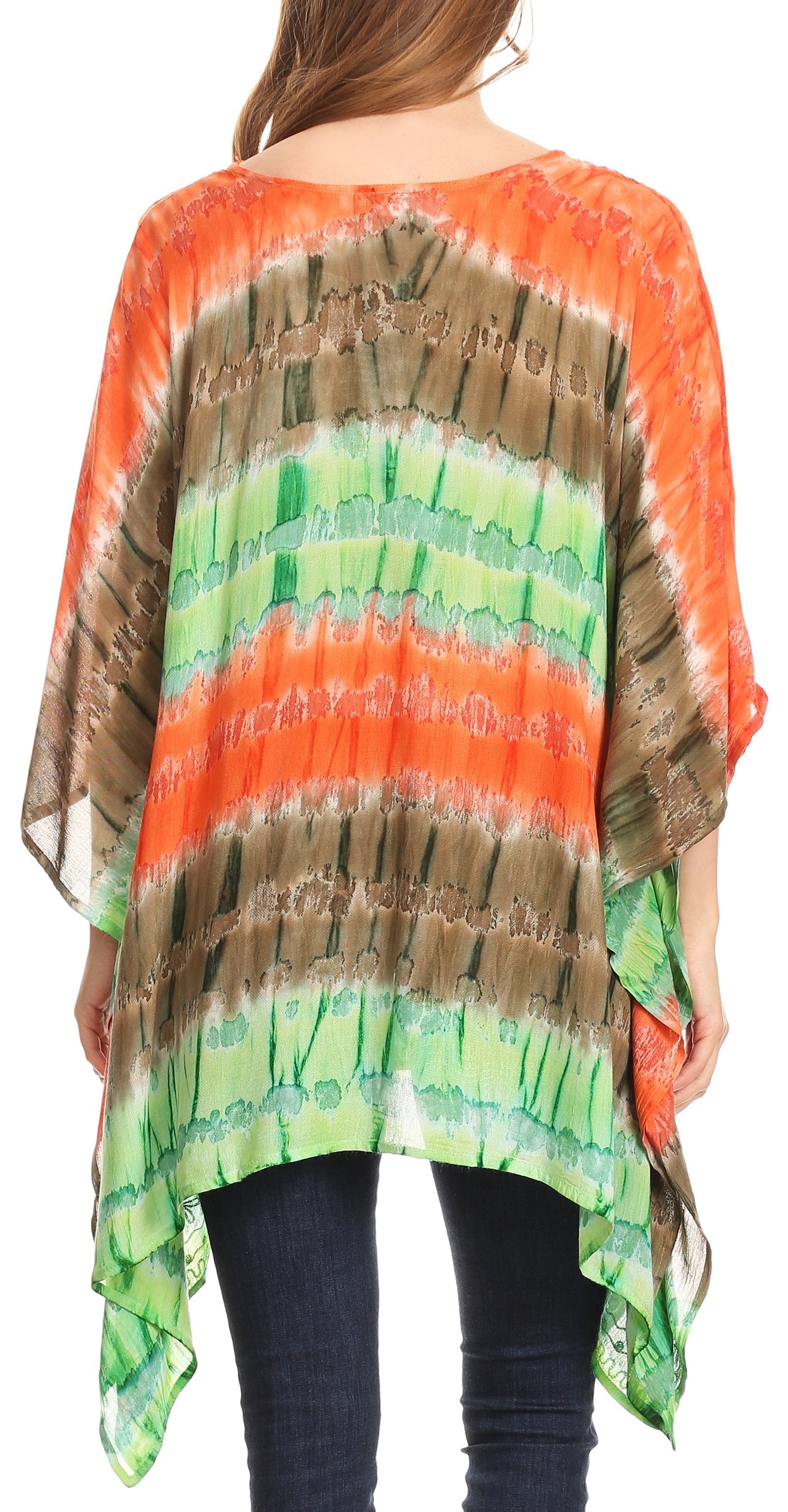 Sakkas - Adalwin Desert Sun Lightweight Circle Ponch Tunic