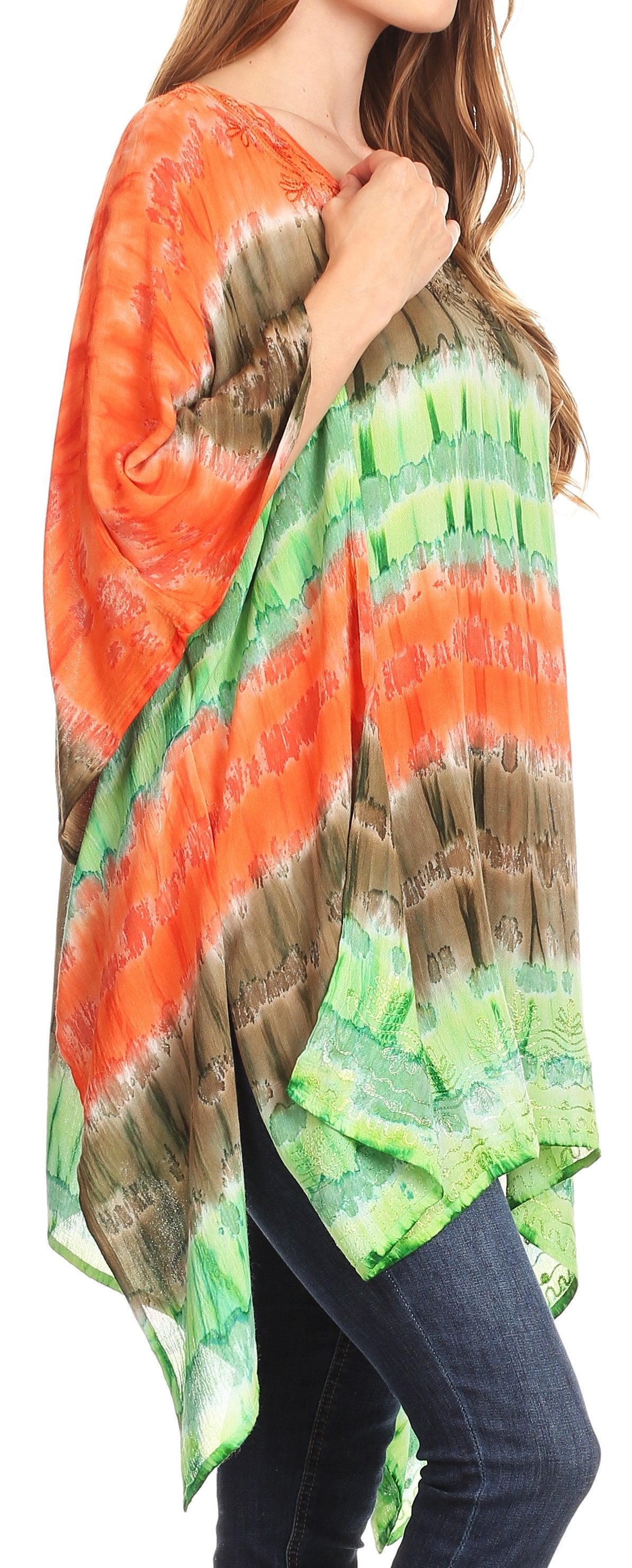 Sakkas - Adalwin Desert Sun Lightweight Circle Ponch Tunic