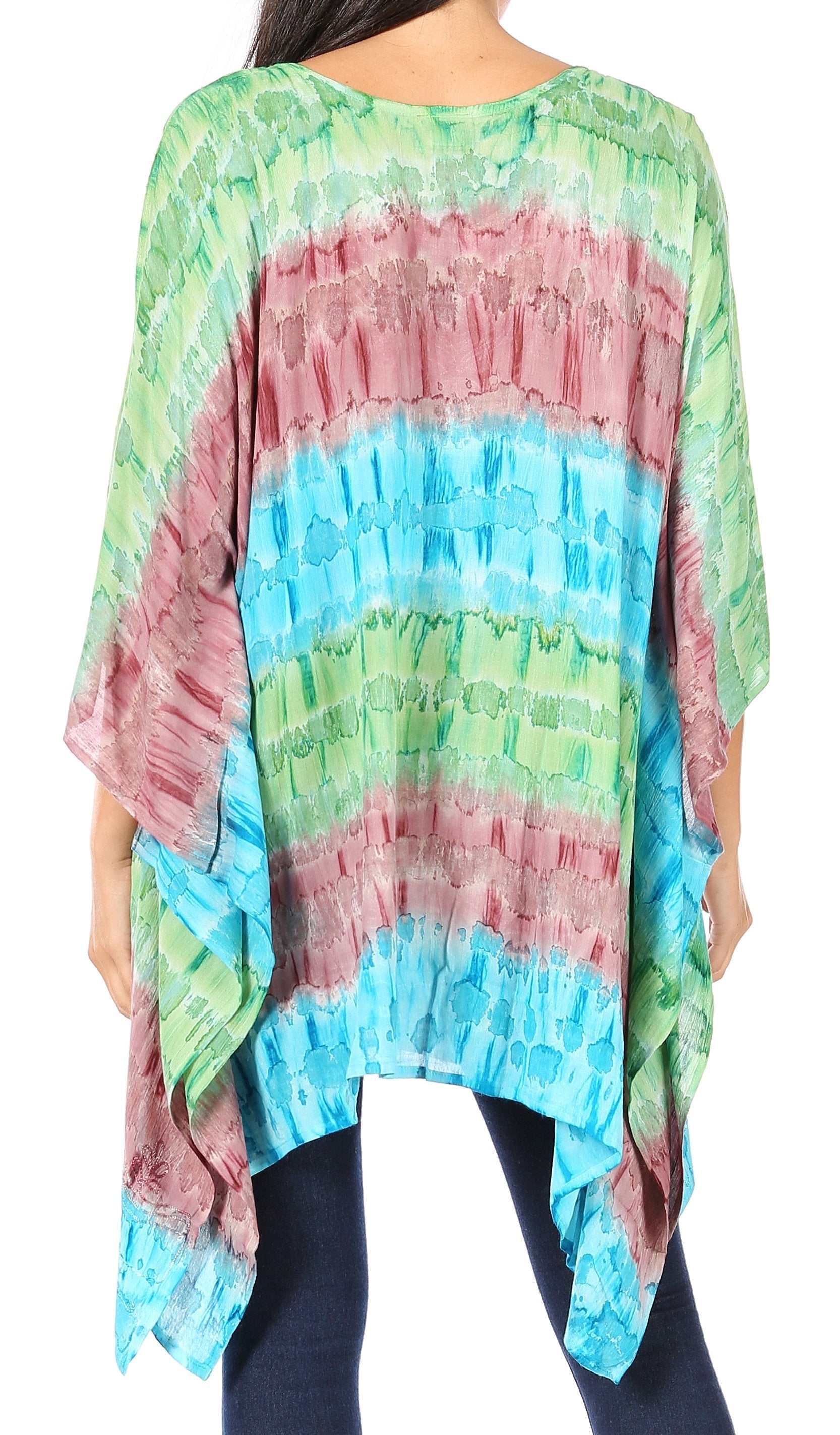 Sakkas - Adalwin Desert Sun Lightweight Circle Ponch Tunic