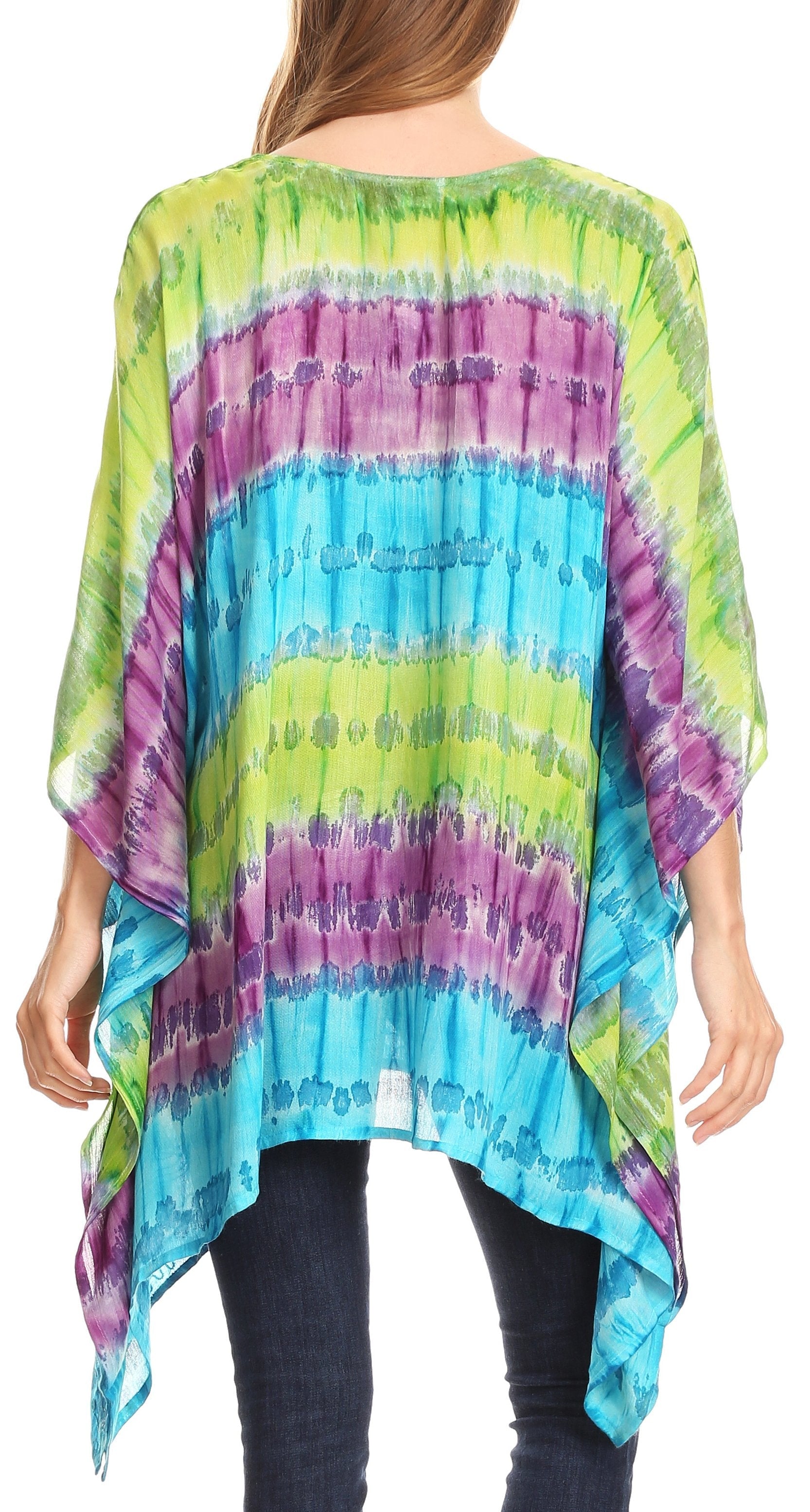 Sakkas - Adalwin Desert Sun Lightweight Circle Ponch Tunic