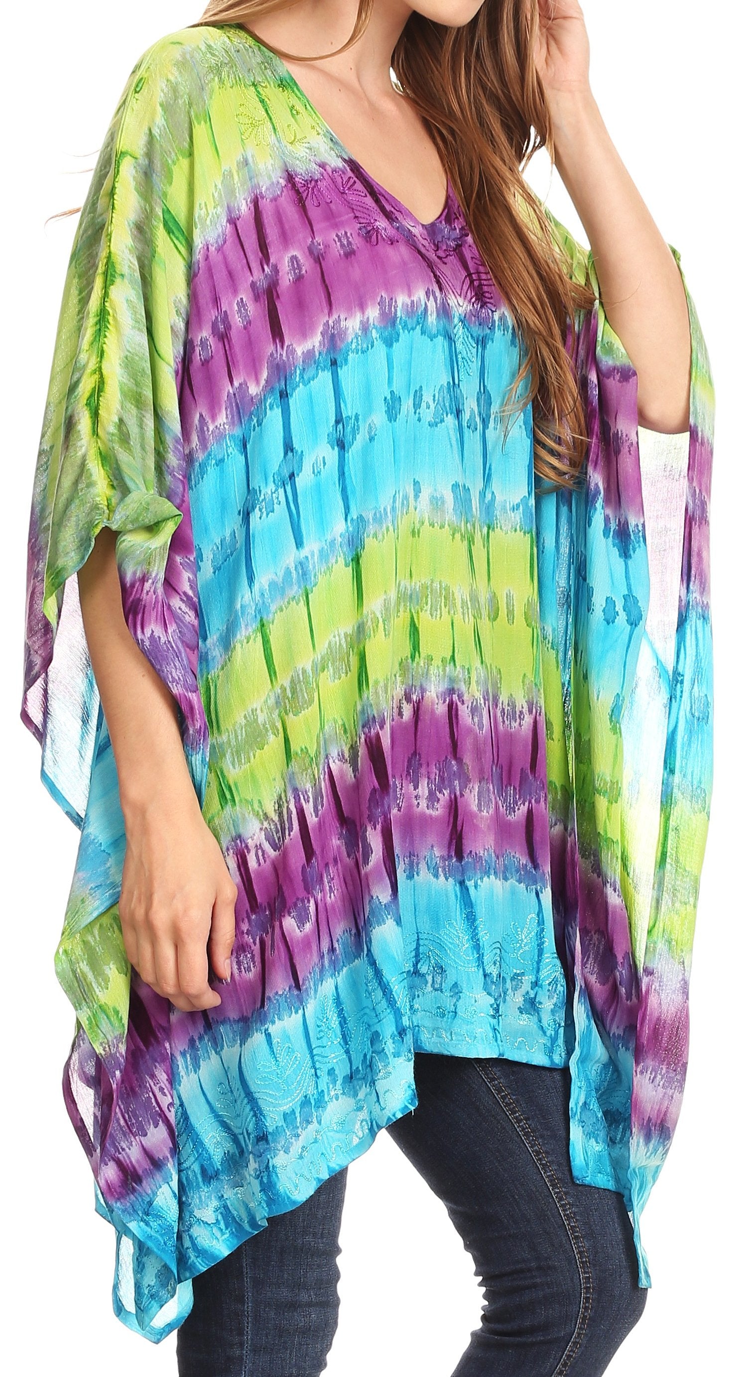 Sakkas - Adalwin Desert Sun Lightweight Circle Ponch Tunic