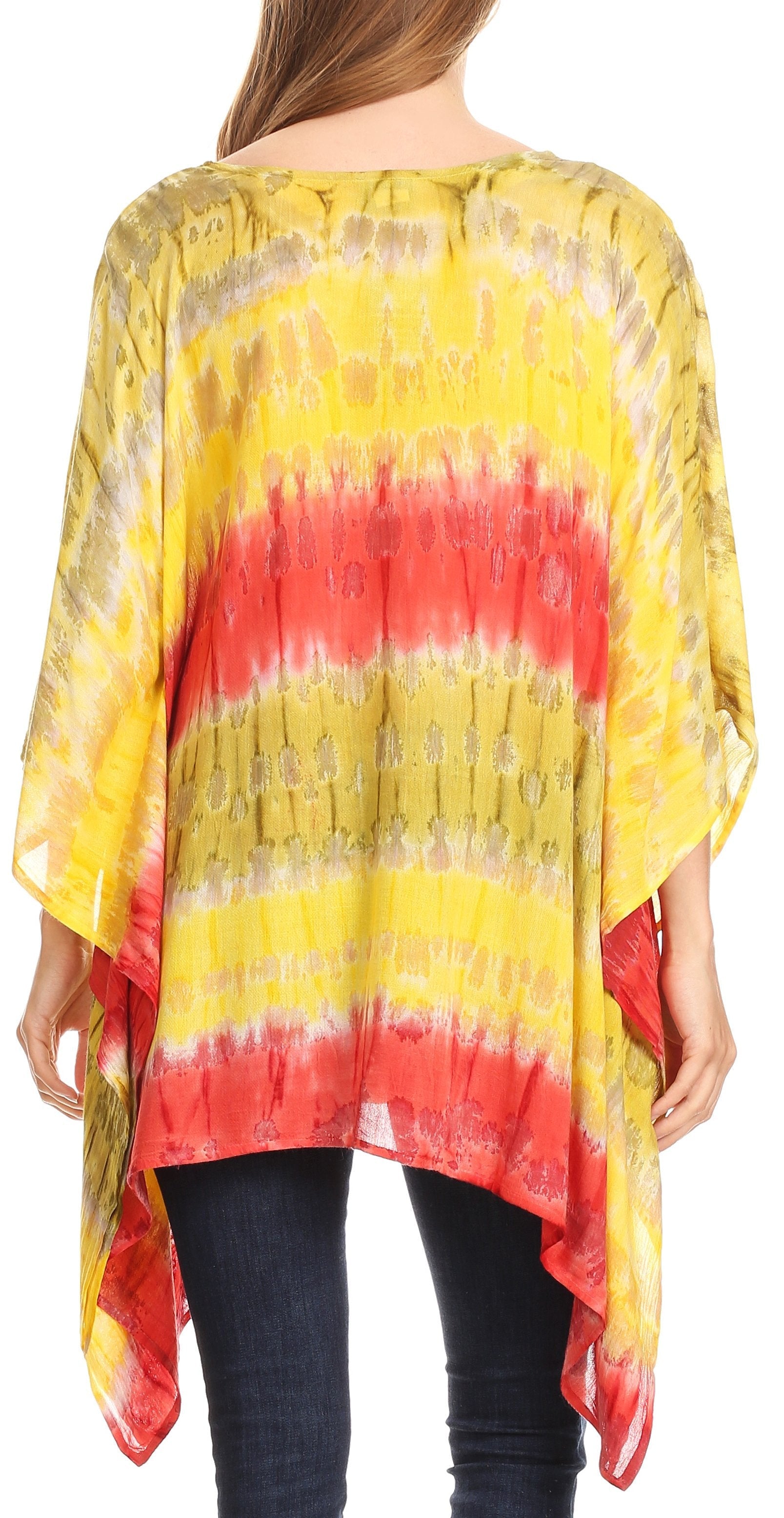 Sakkas - Adalwin Desert Sun Lightweight Circle Ponch Tunic