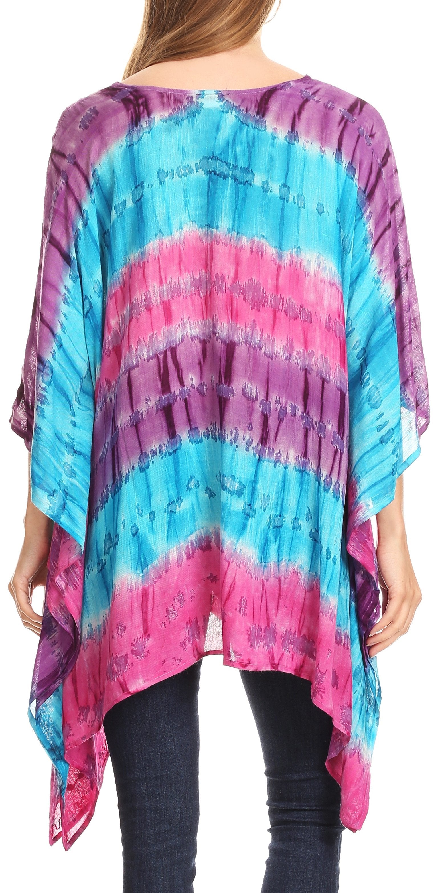 Sakkas - Adalwin Desert Sun Lightweight Circle Ponch Tunic