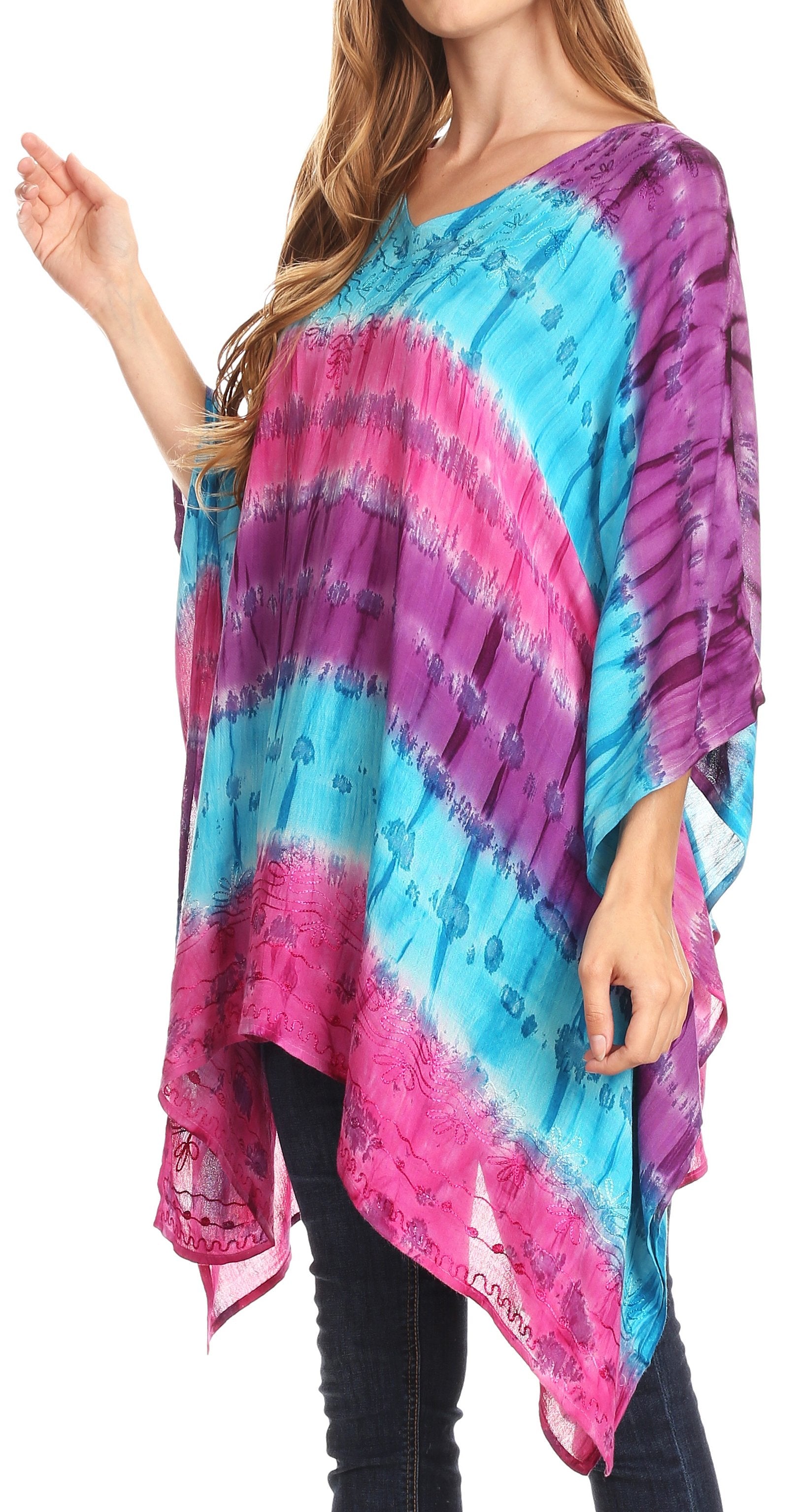 Sakkas - Adalwin Desert Sun Lightweight Circle Ponch Tunic