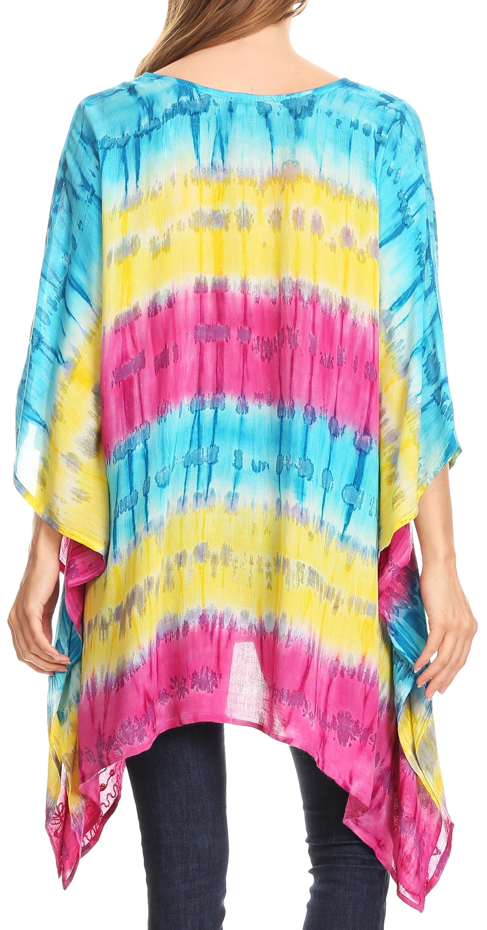 Sakkas - Adalwin Desert Sun Lightweight Circle Ponch Tunic