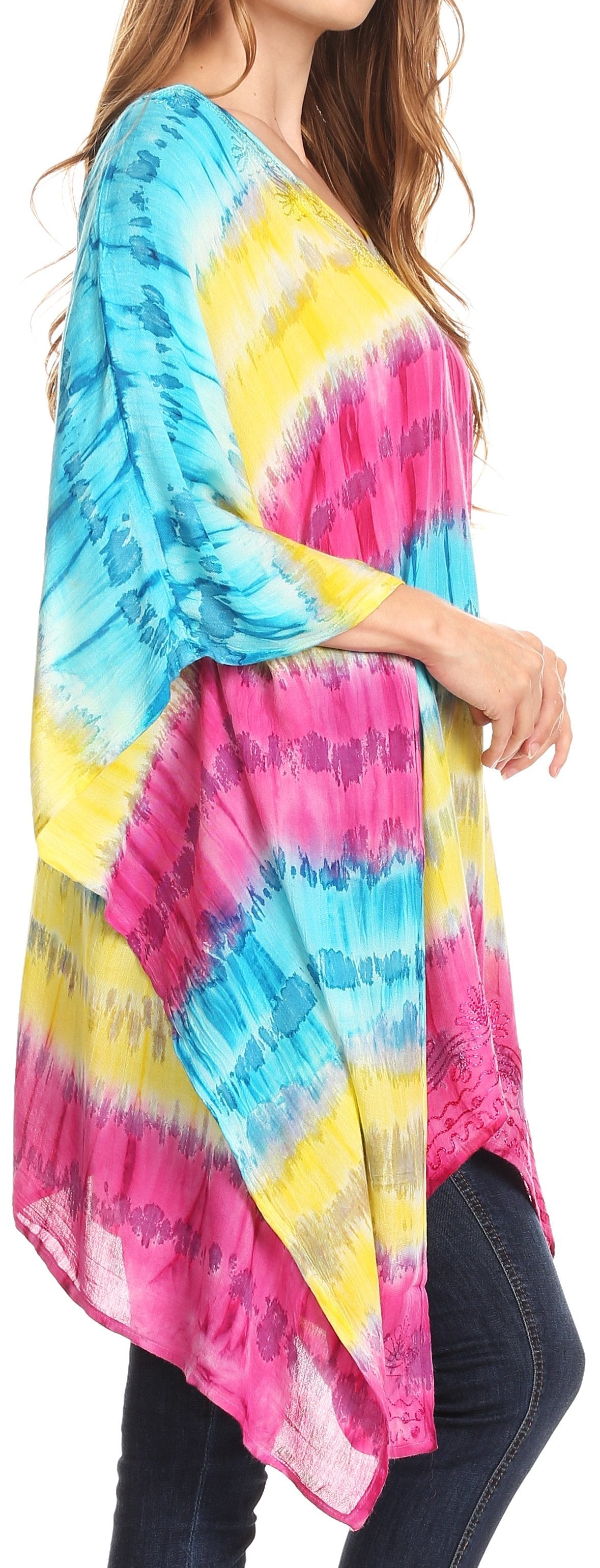Sakkas - Adalwin Desert Sun Lightweight Circle Ponch Tunic