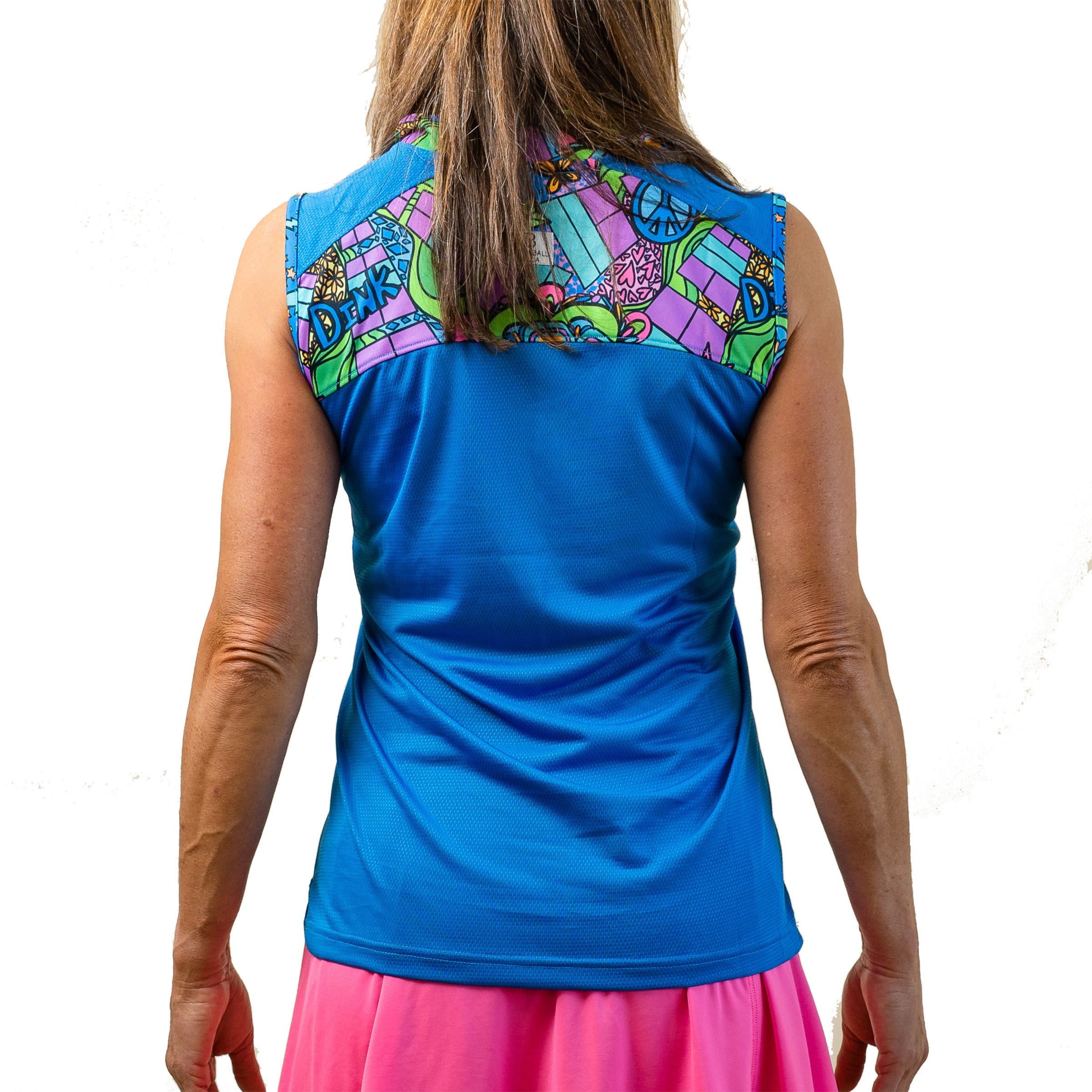 PB 1/4 Zip Sleeveless Groovy
