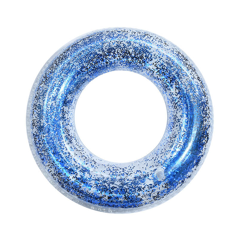 Transparent Sequined Swimming Ring