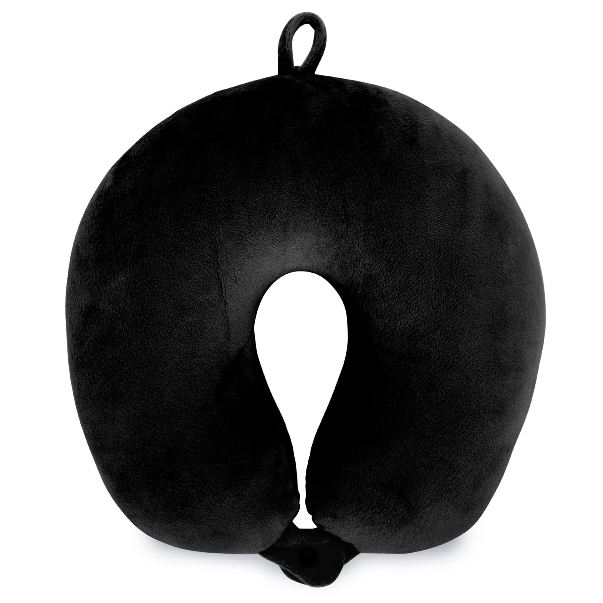 Plush Microbeads Travel Neck Pillow