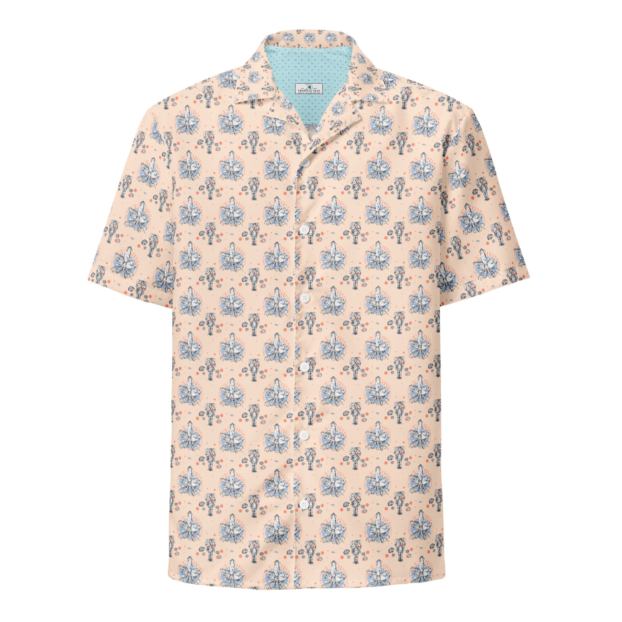 Triple Tangerine Hawaiian Shirt