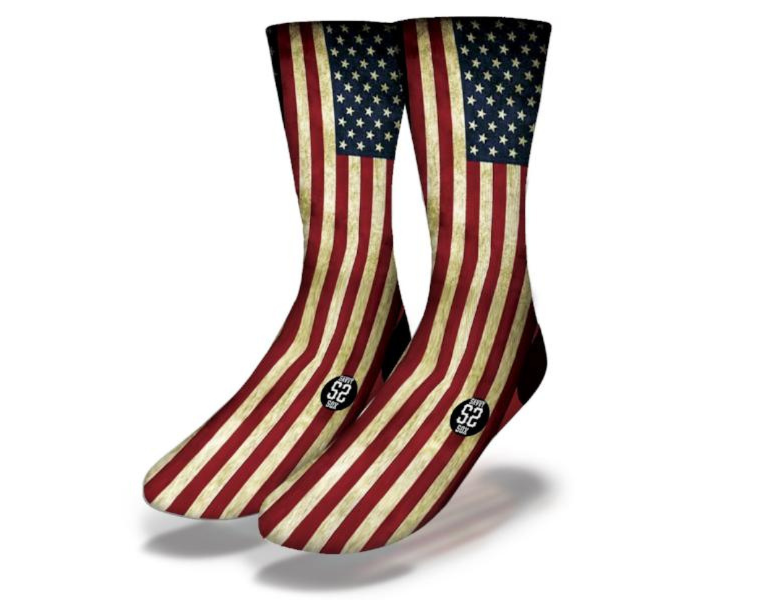 American Flag Socks