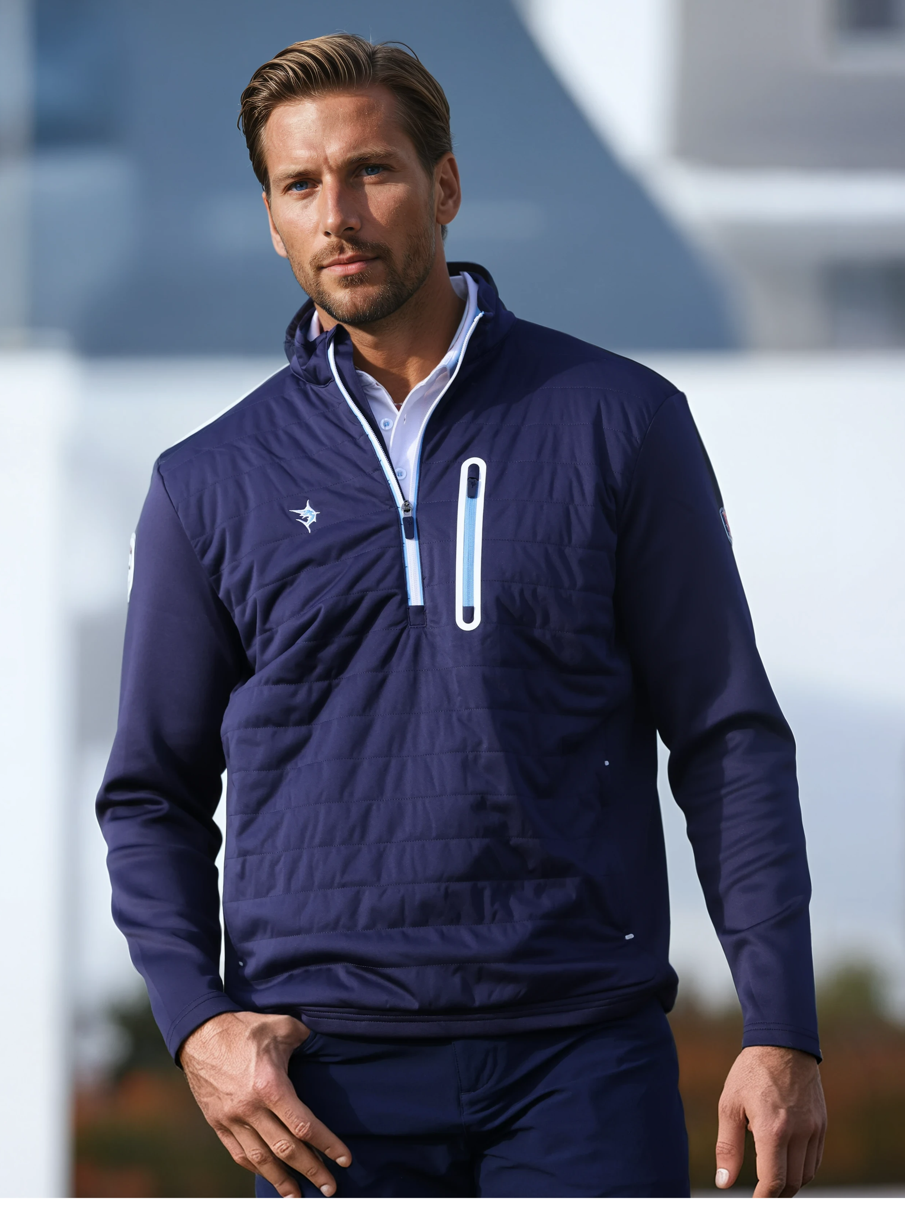 White Water Life Hampton Pullover Navy