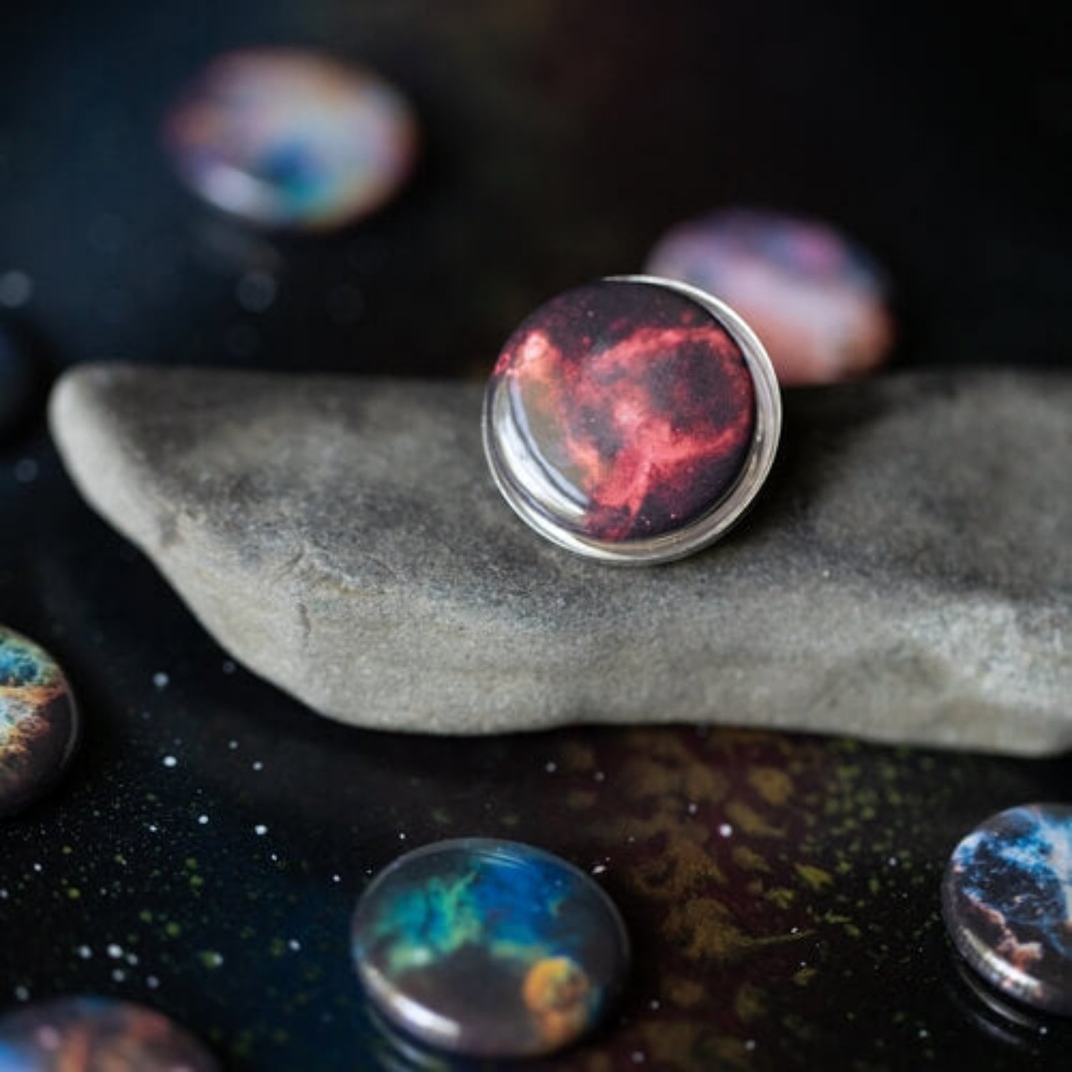 Interchangeable Moon Phase Ring