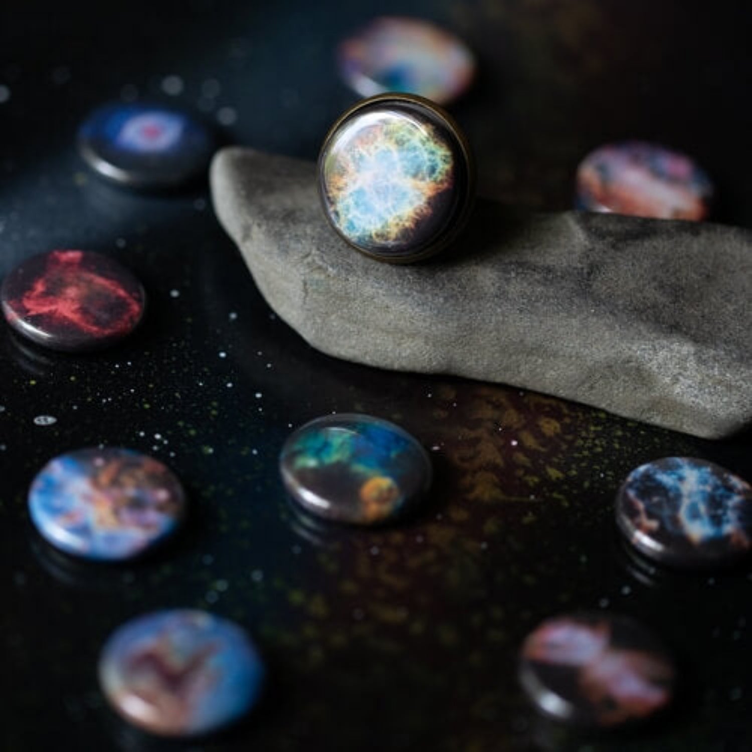 Interchangeable Moon Phase Ring