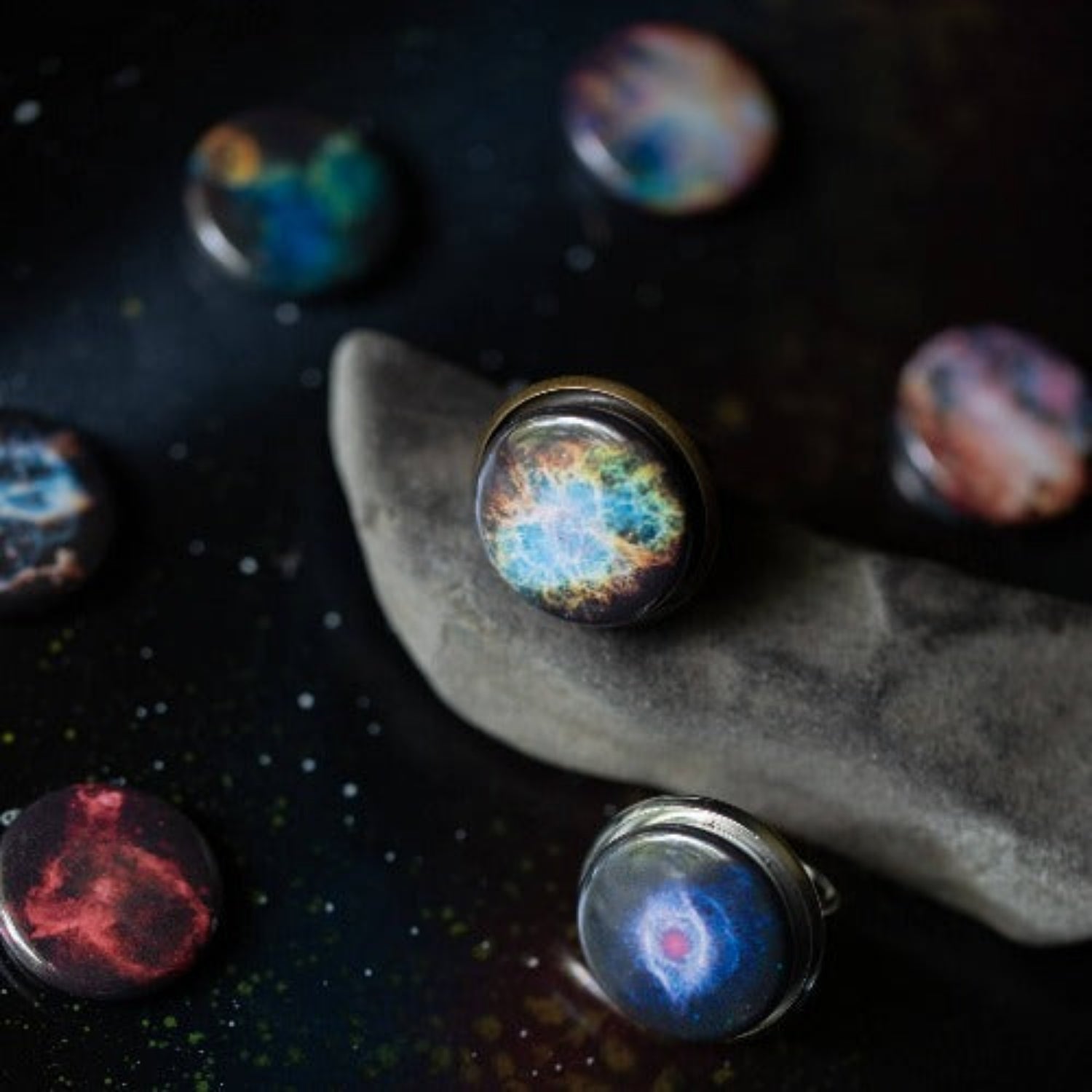 Interchangeable Moon Phase Ring