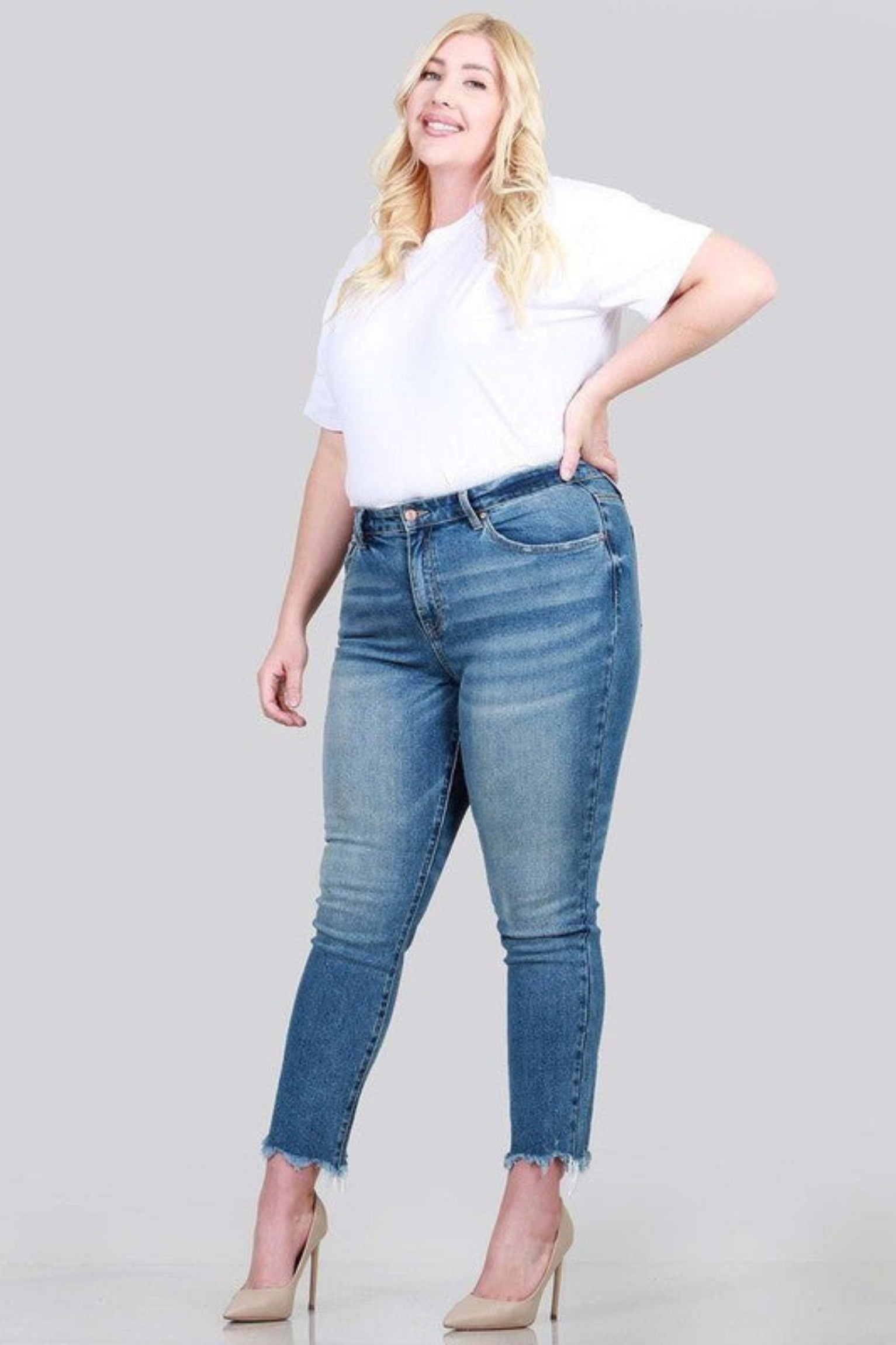 Plus Size Relaxed Skinny