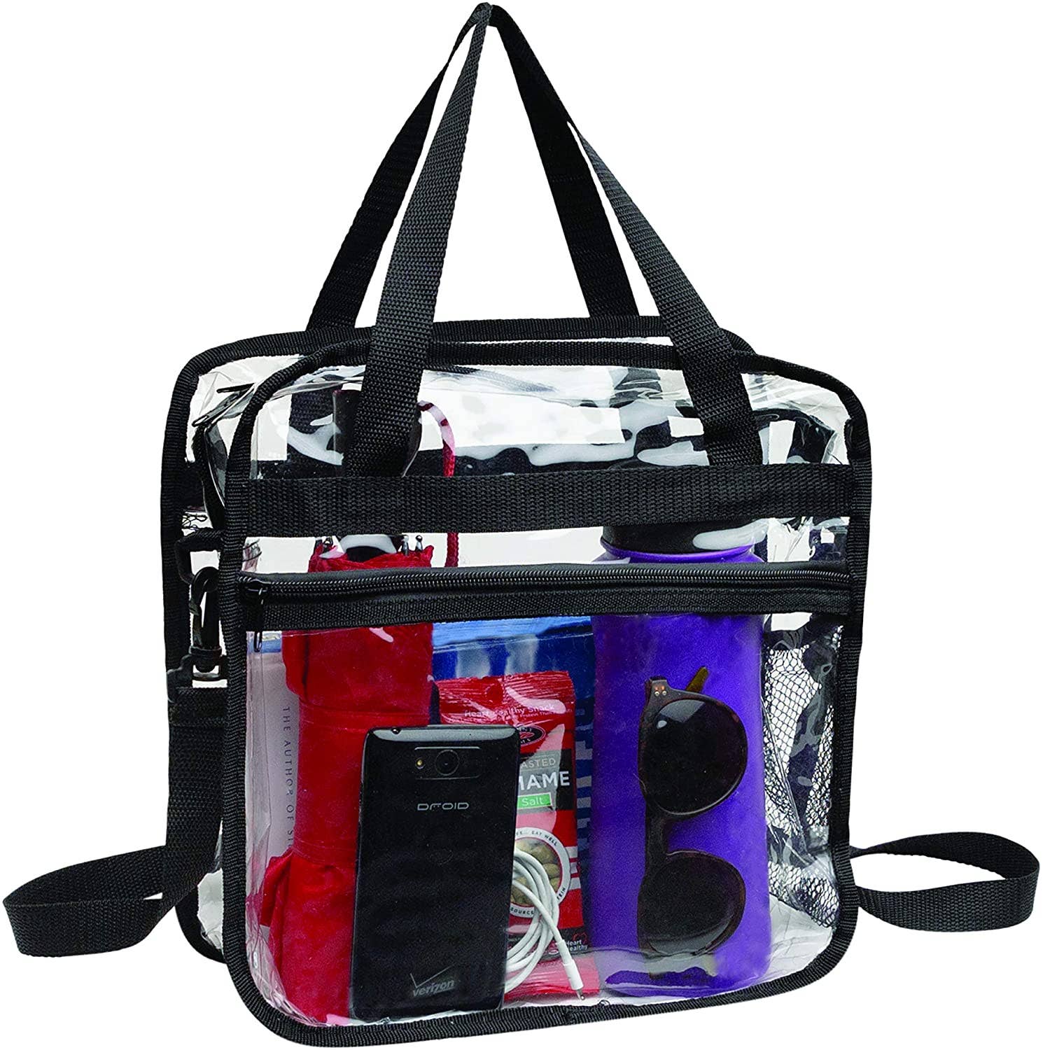Bagsko Clear Stadium Approved Bag With Zipper 