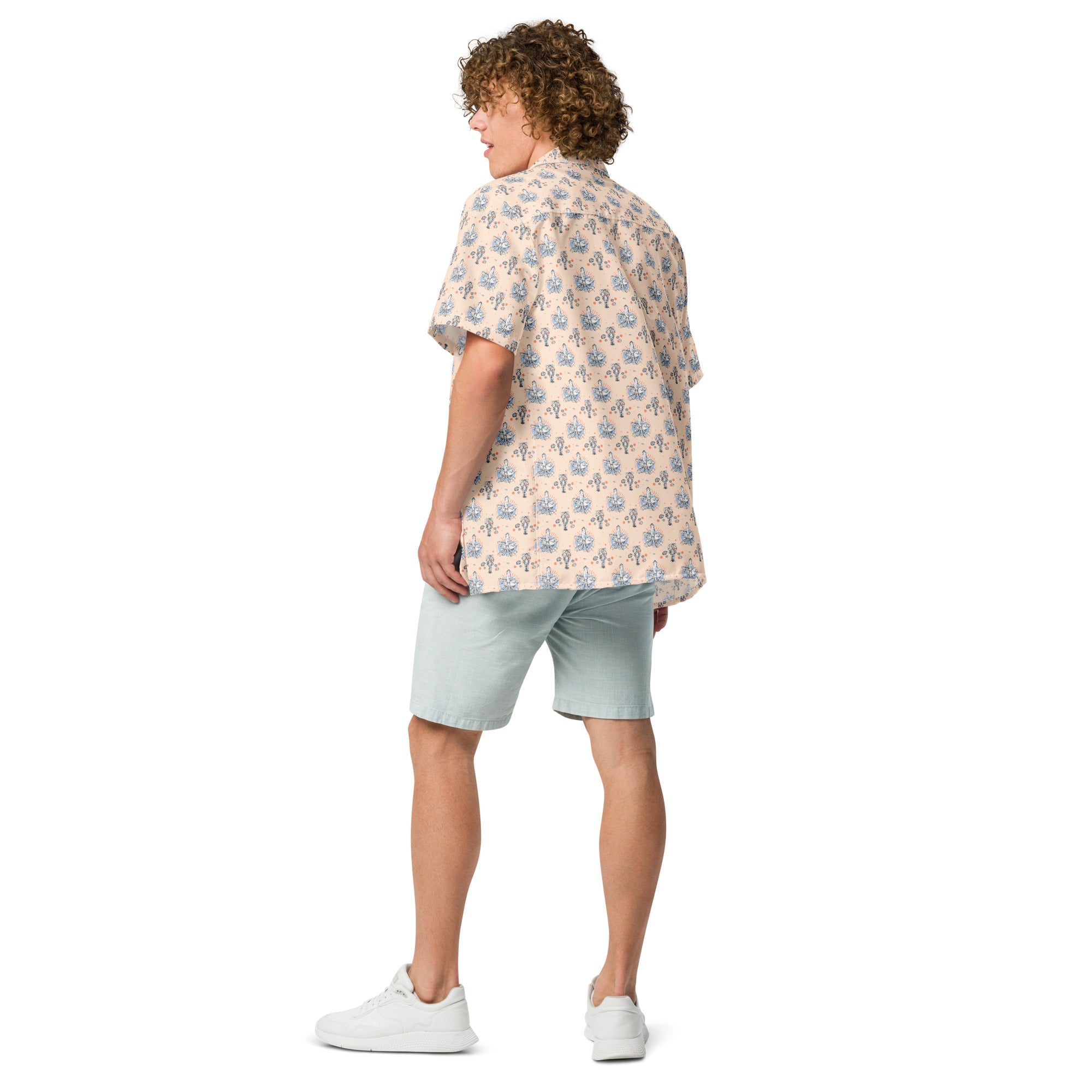 Triple Tangerine Hawaiian Shirt