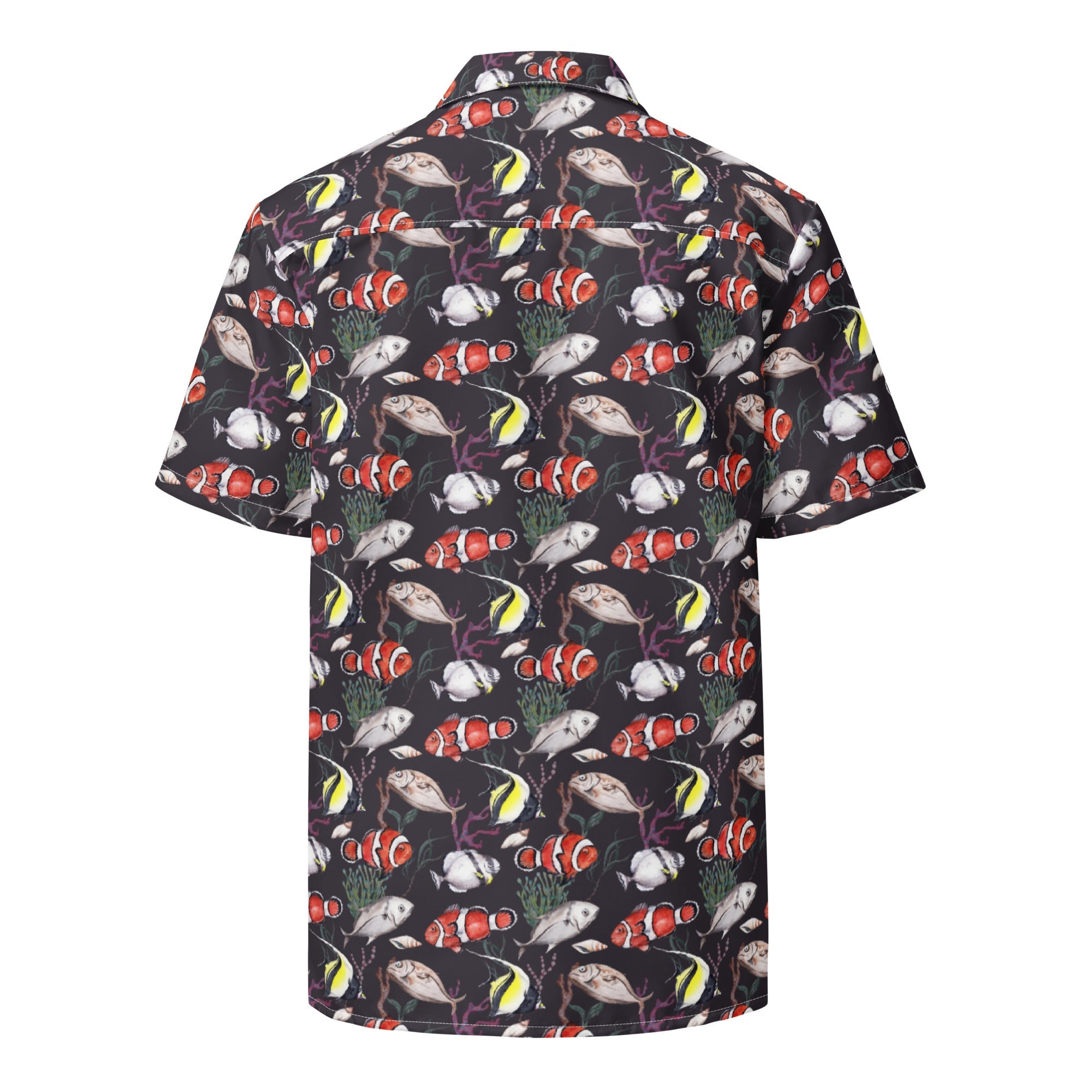 Murky Reef Tropical Saltwater Fish Hawaiian Shirt