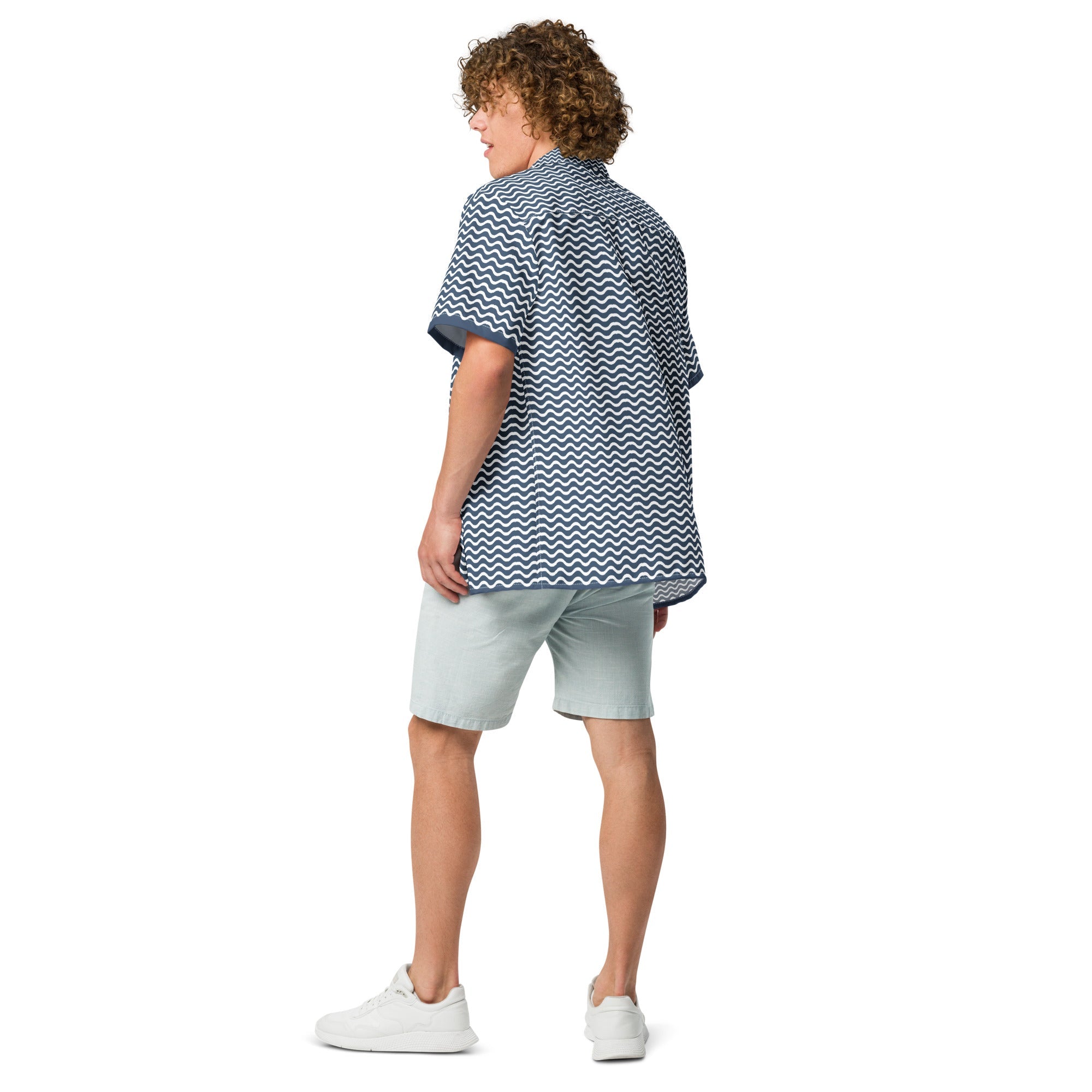 Proud Sailor Button Down Camp Shirt