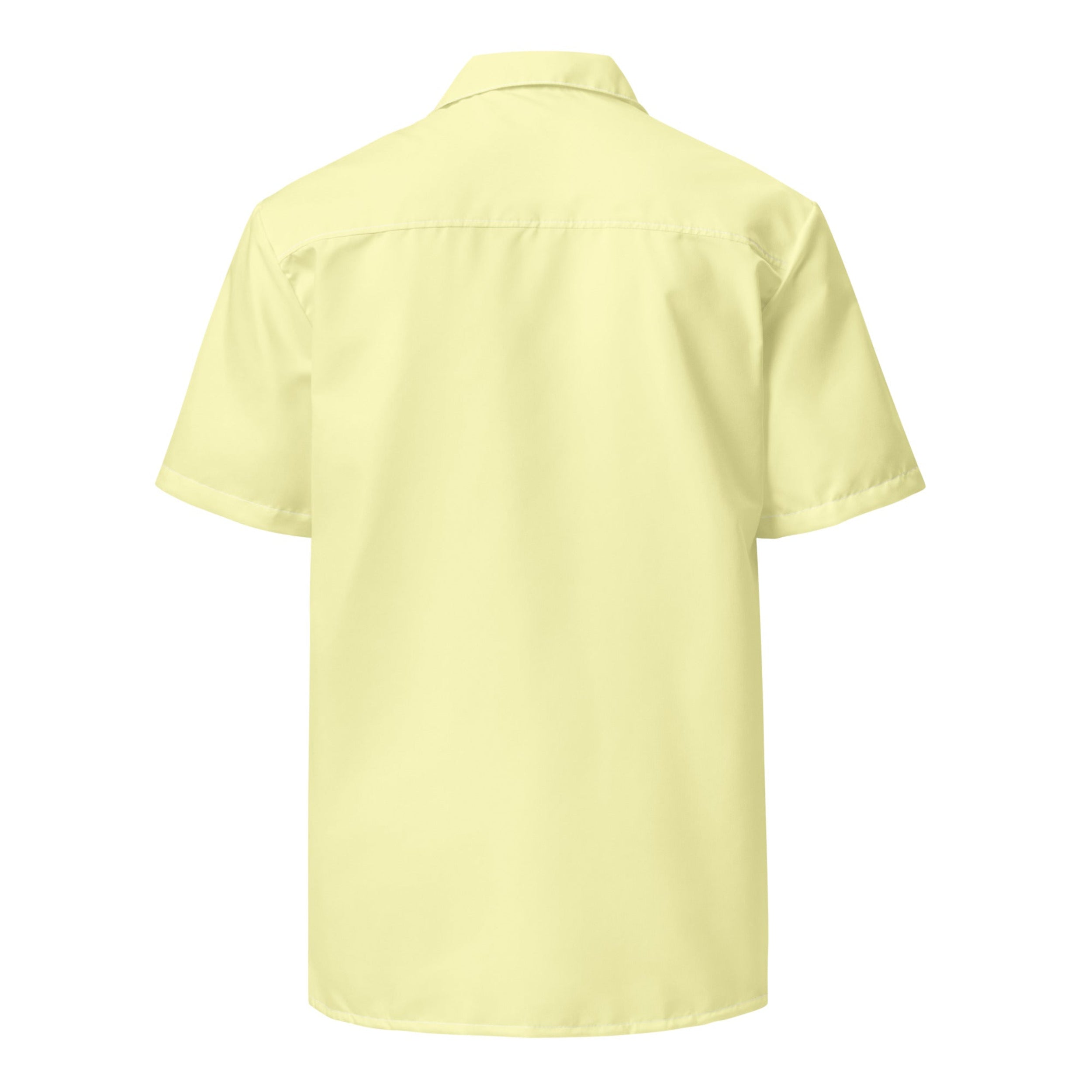 Labelless Butter Yellow Button Down Camp Shirt