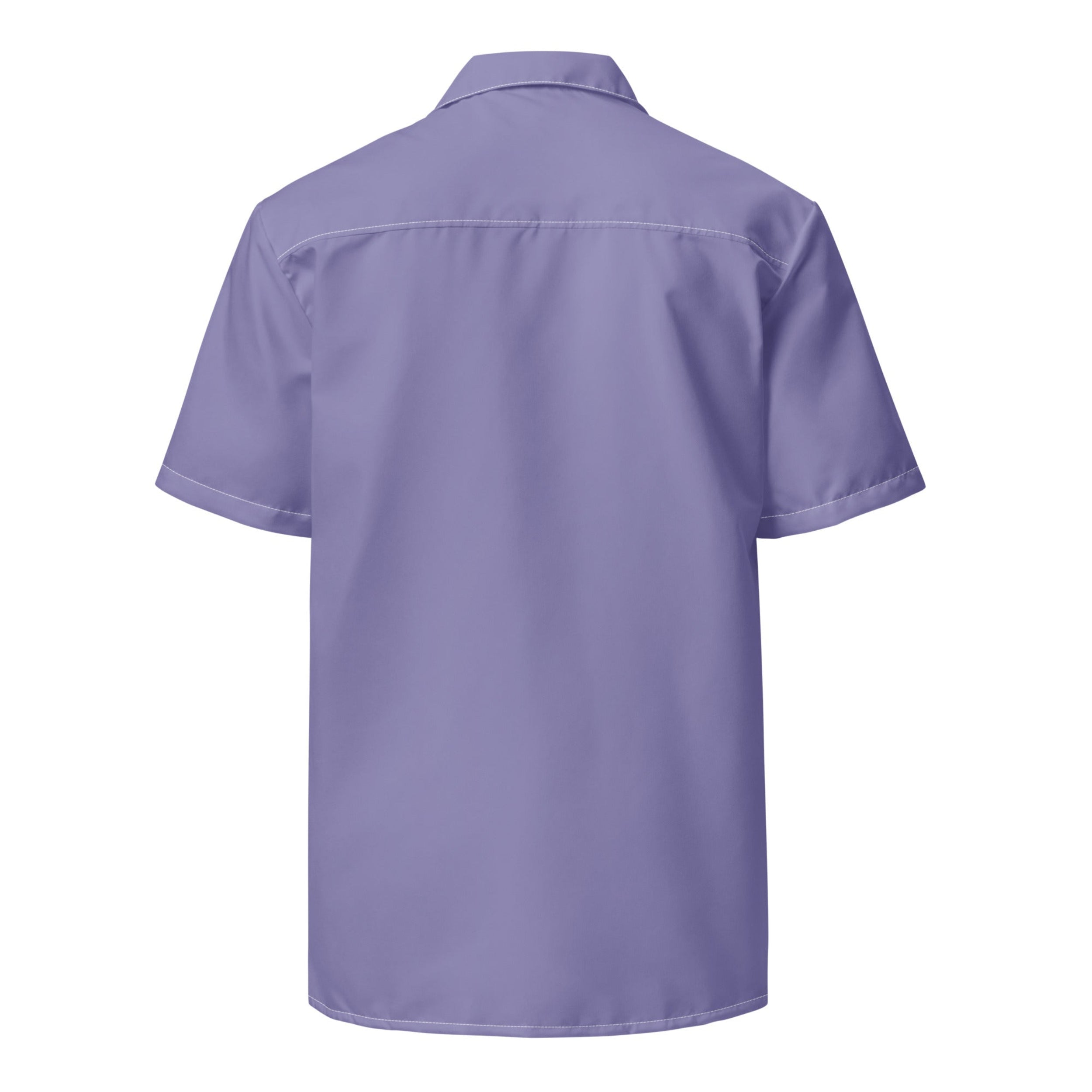 Labelless Urchin Purple Button Down Camp Shirt