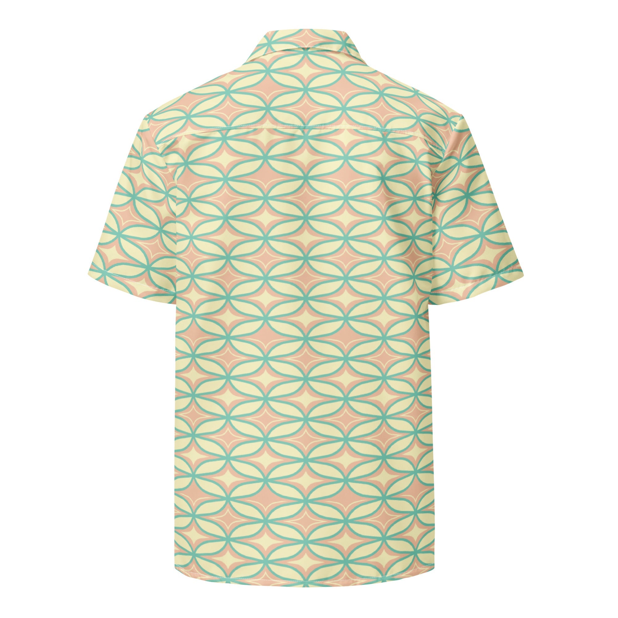 Tropic Shades Villa Hawaiian Button Down Shirt