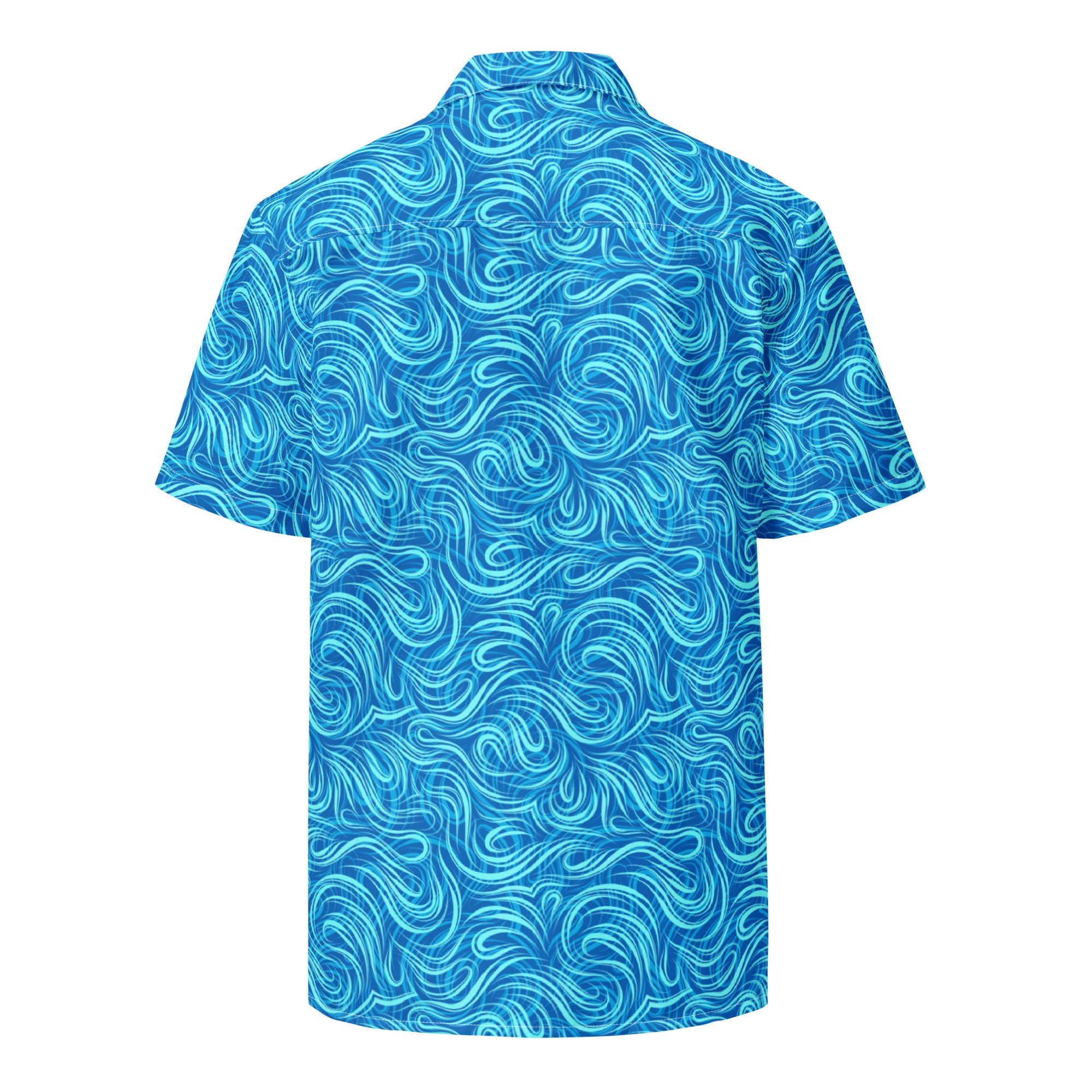 Tsunami Island Party Button Down Hawaiian Shirt