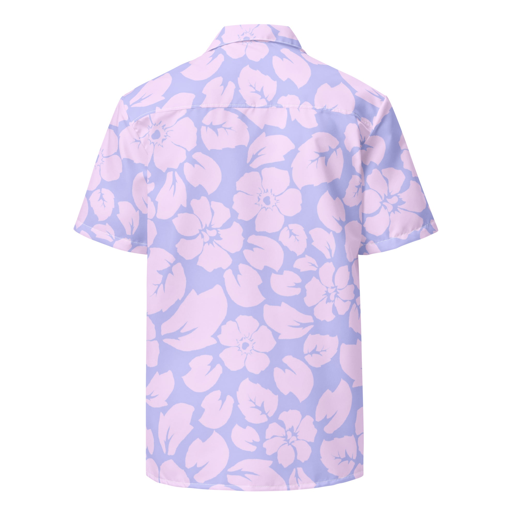 Tropical Purple Jungle Sunset Hawaiian Shirt