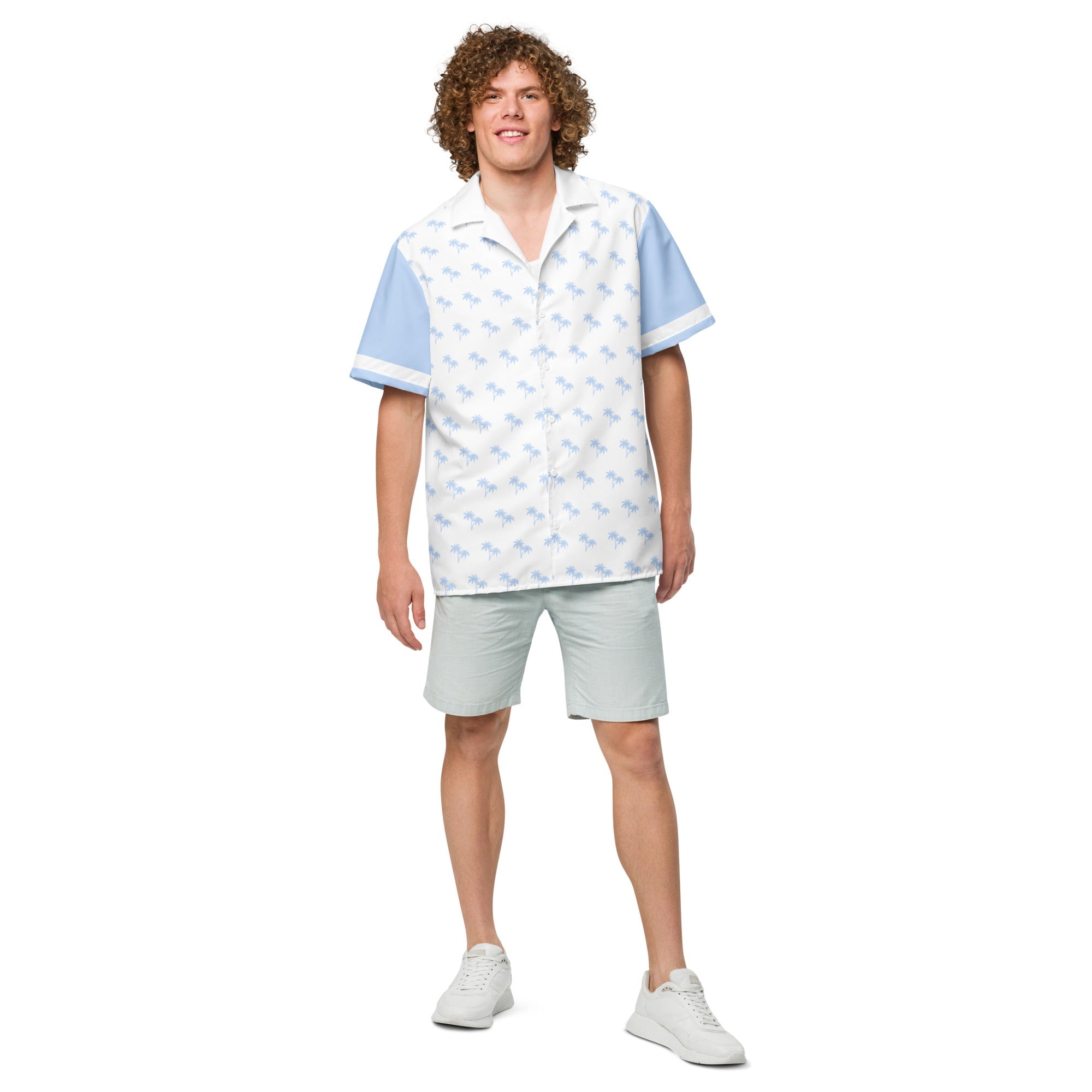 Tropical Blizzard Hawaiian Button Down Shirt