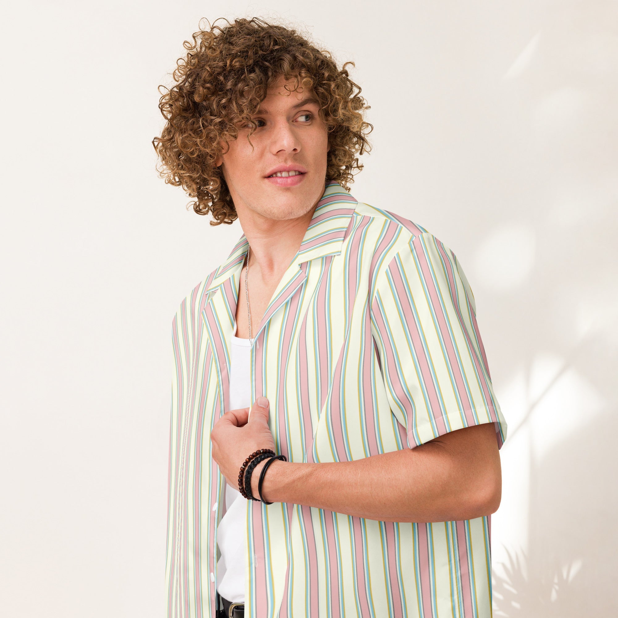 Old Money Beach Club Luxury Performance Button Shirt