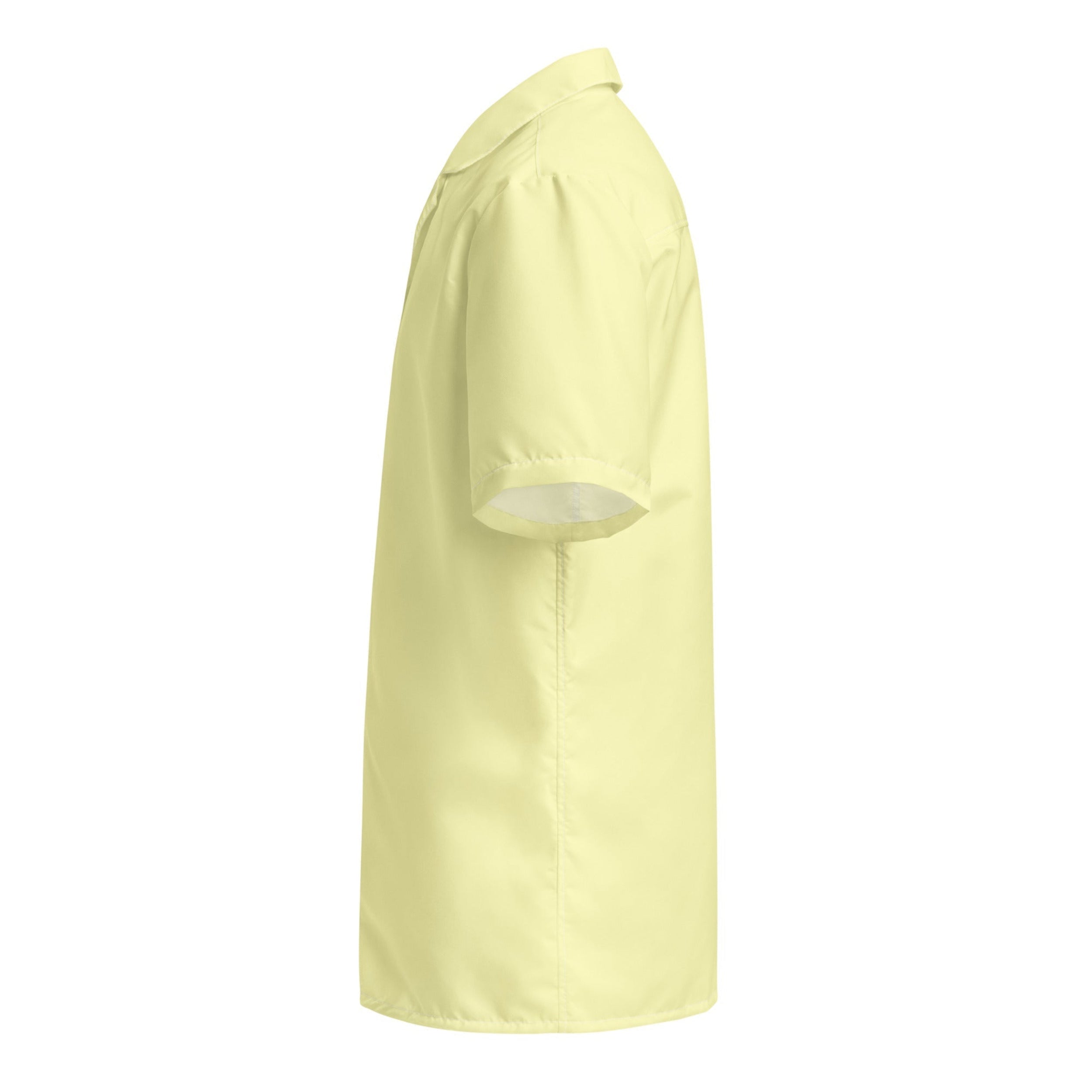 Labelless Butter Yellow Button Down Camp Shirt