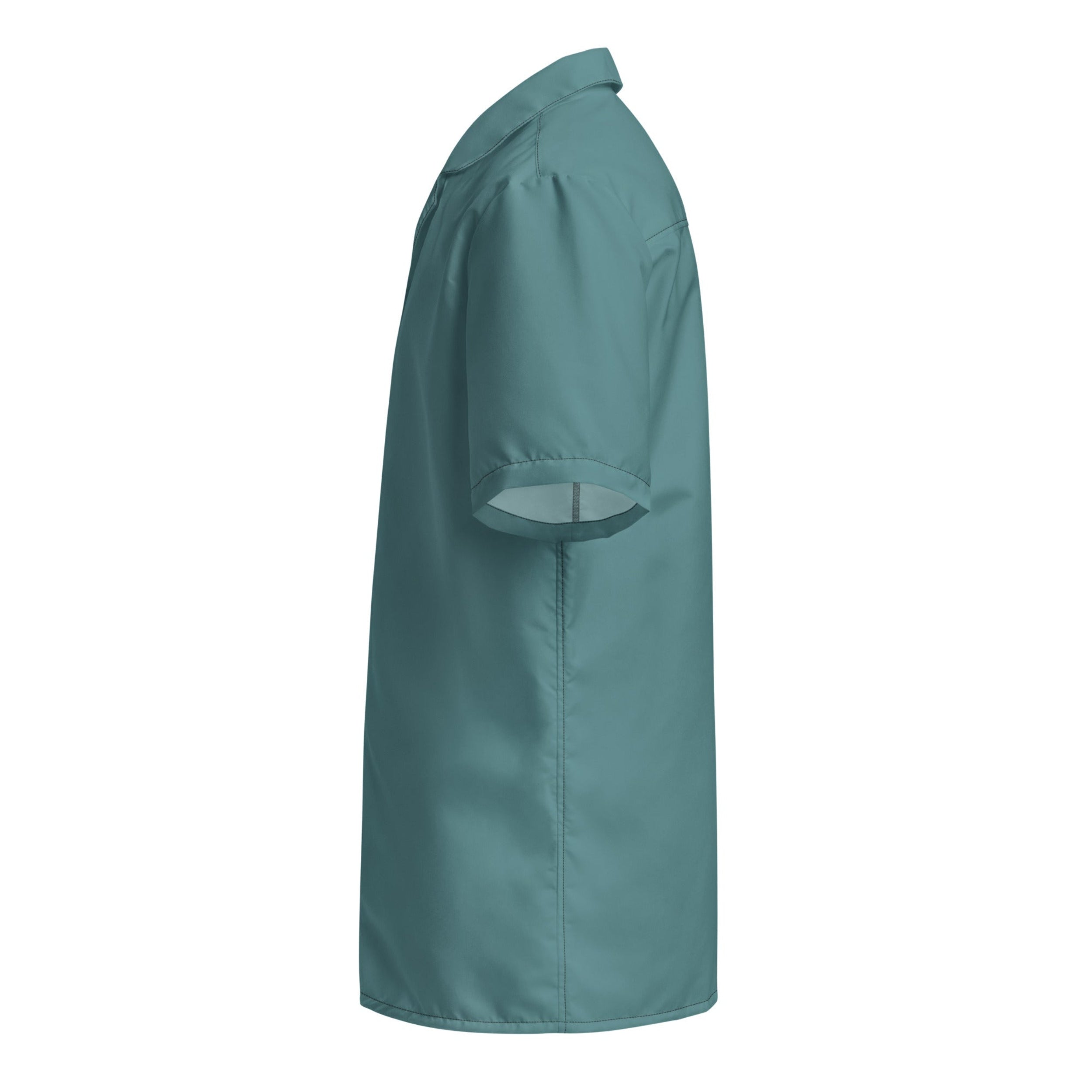 Labelless Ocean Green Button Down Camp Shirt