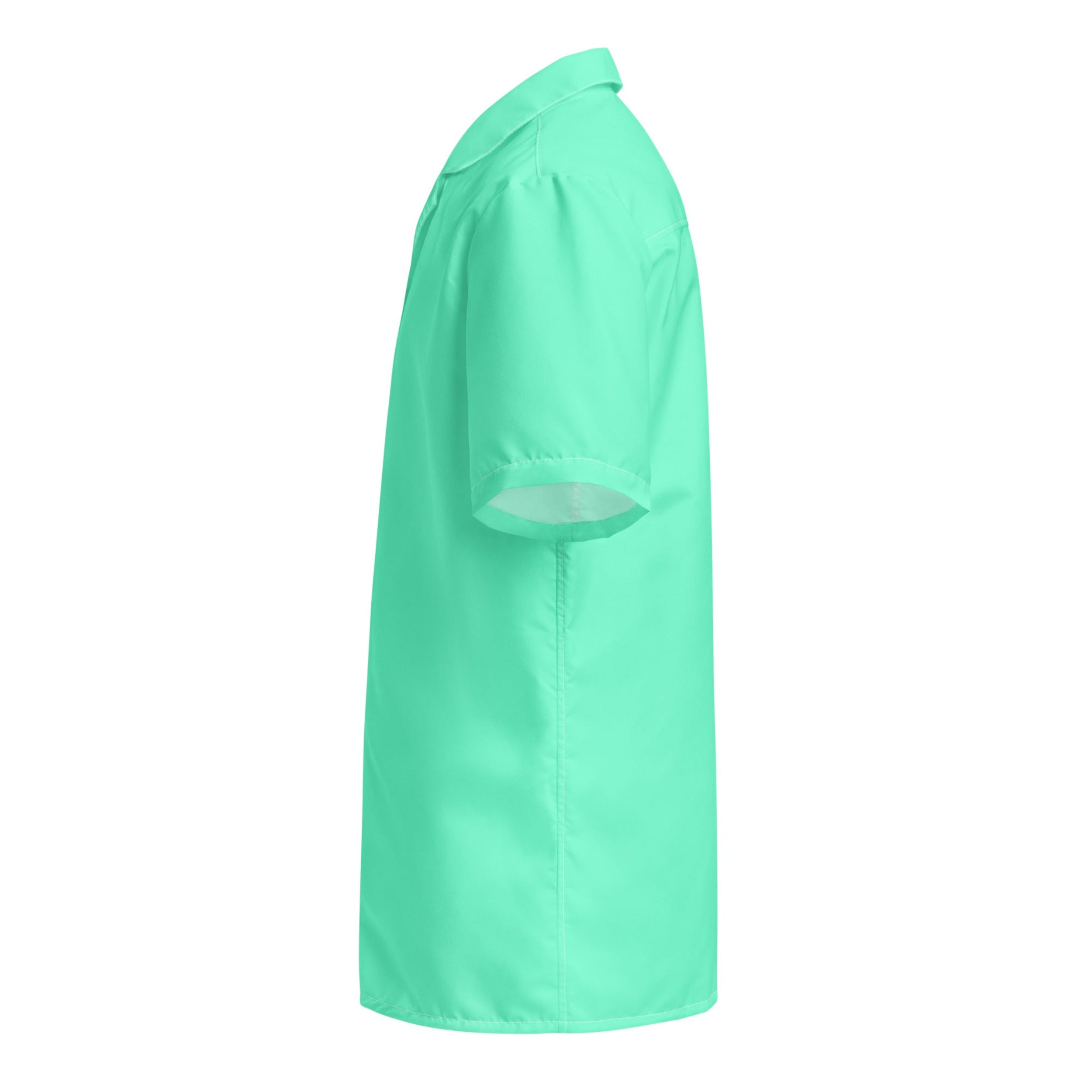 Labelless Aqua Sky Button Down Camp Shirt