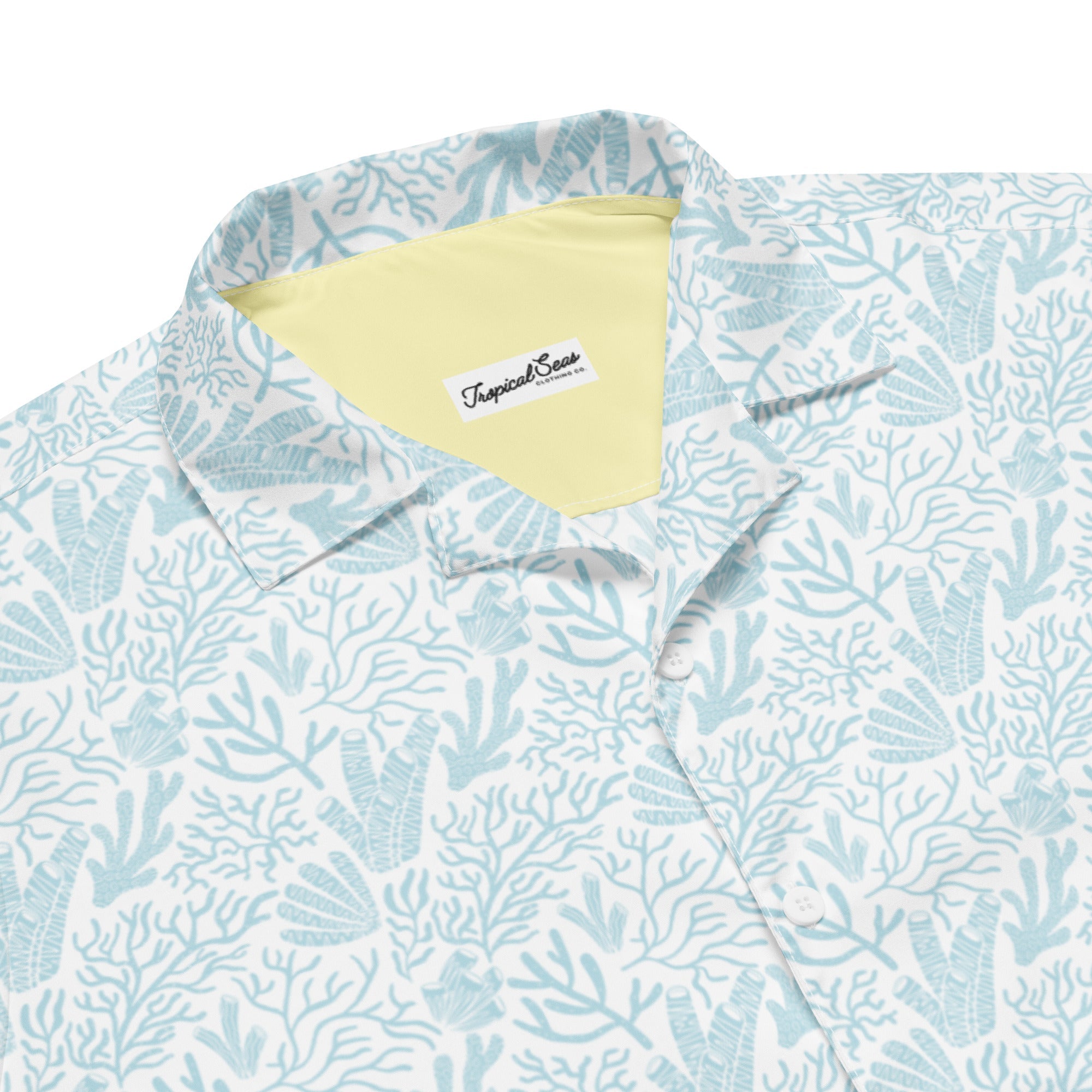Men’s Coral Reef Resort Button Down Shirt 