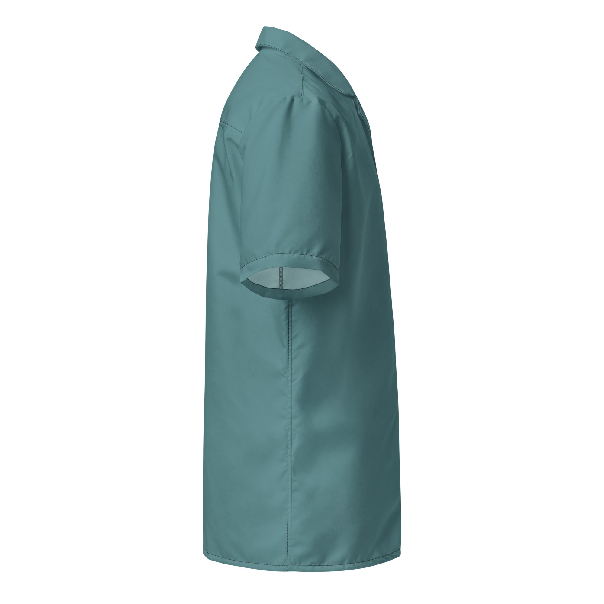Labelless Ocean Green Button Down Camp Shirt