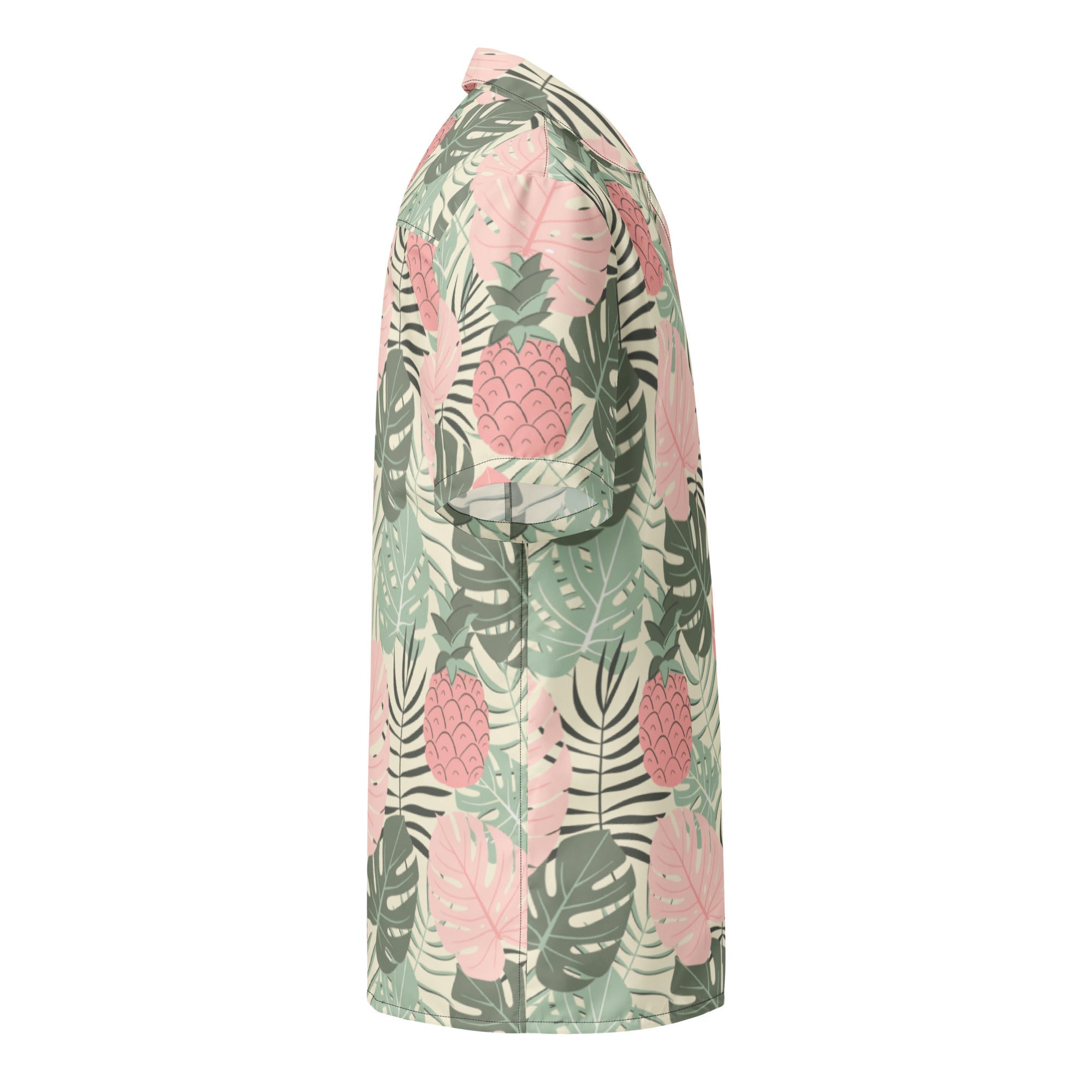 Pineapple Paradise Button Down Hawaiian Shirt