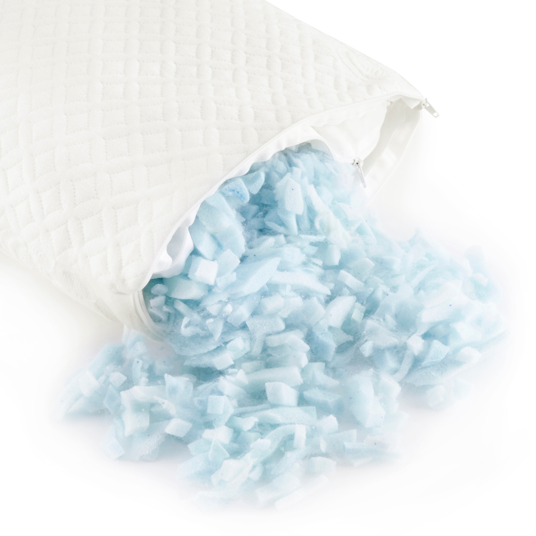 Light blue decorative bow on a white background