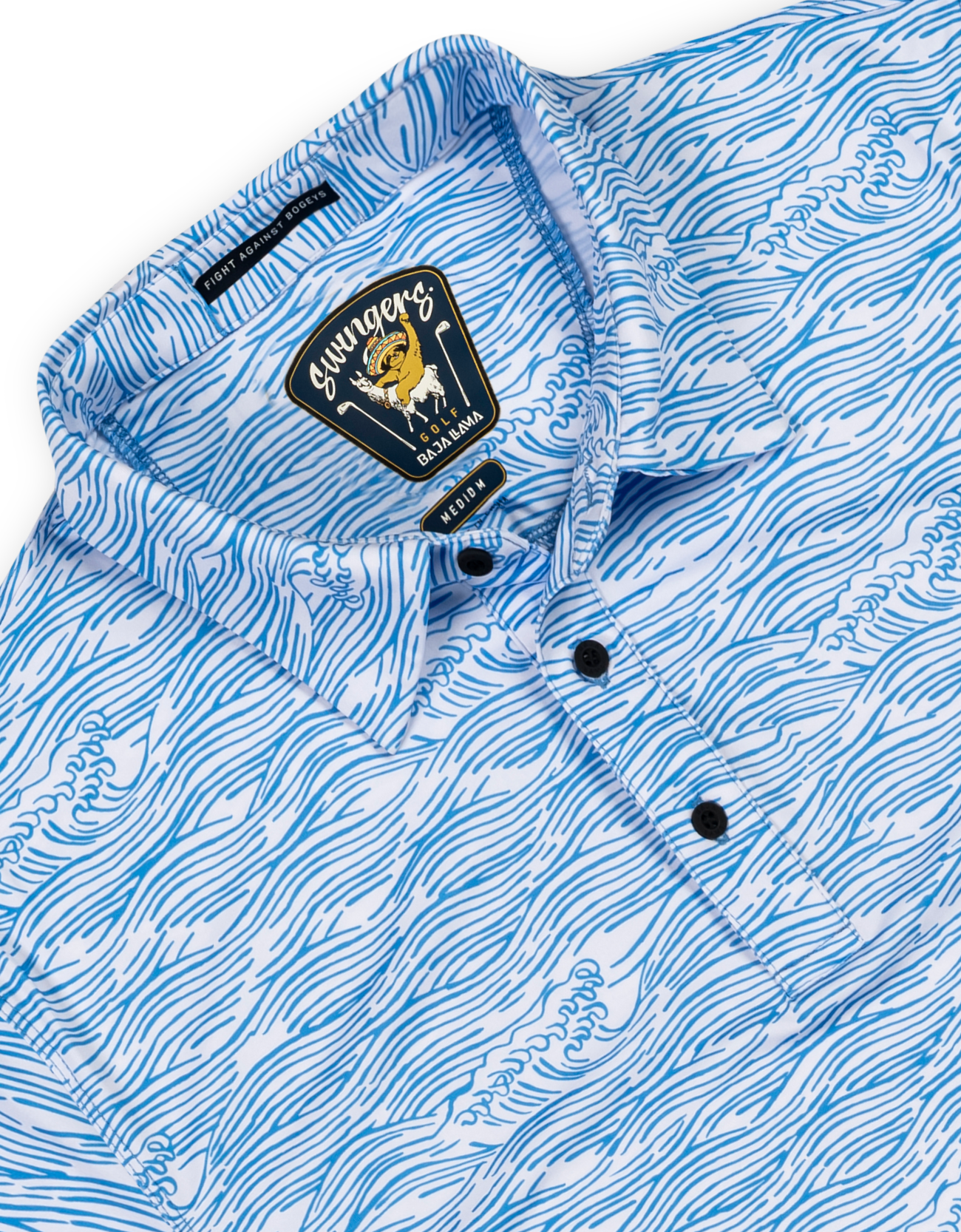 Roll Tides Blue Performance Polo
