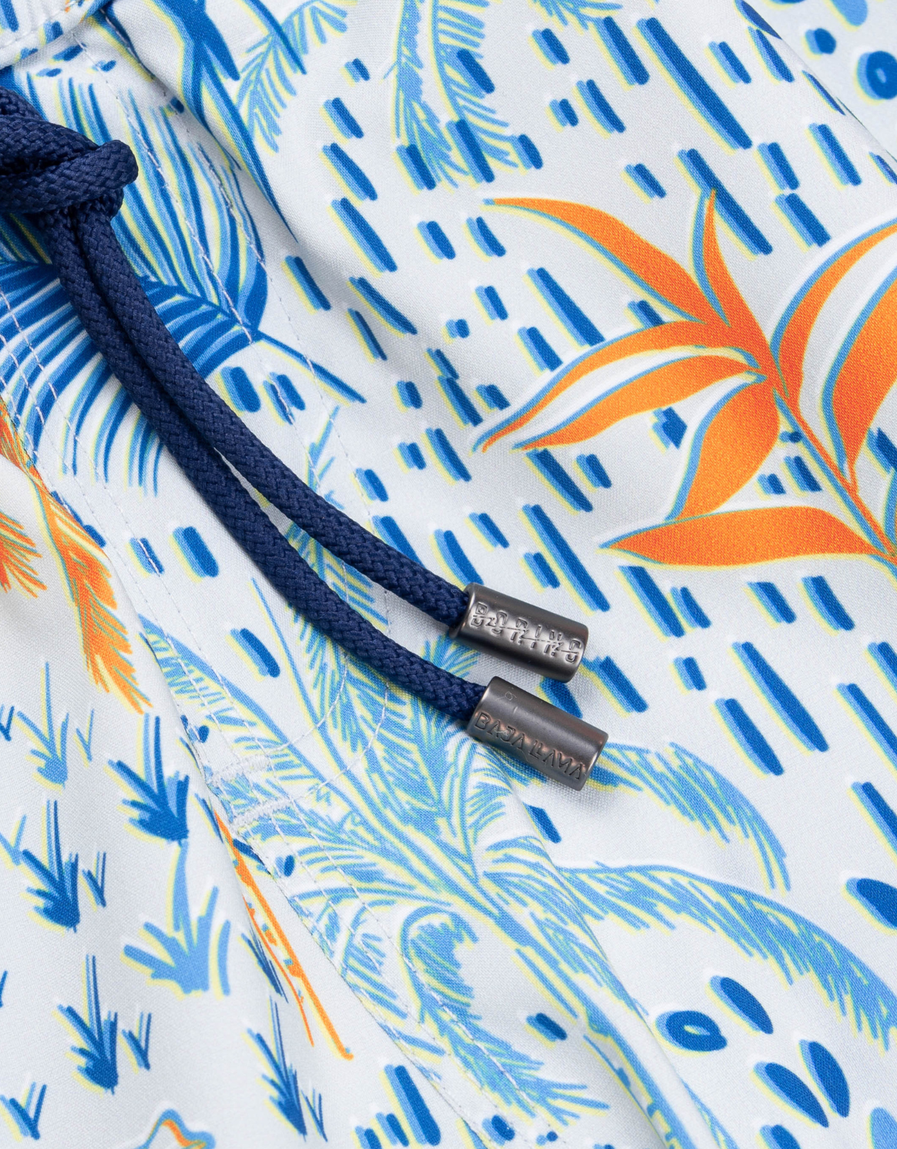 White Hot Tropics Orange Burst Swimsuit