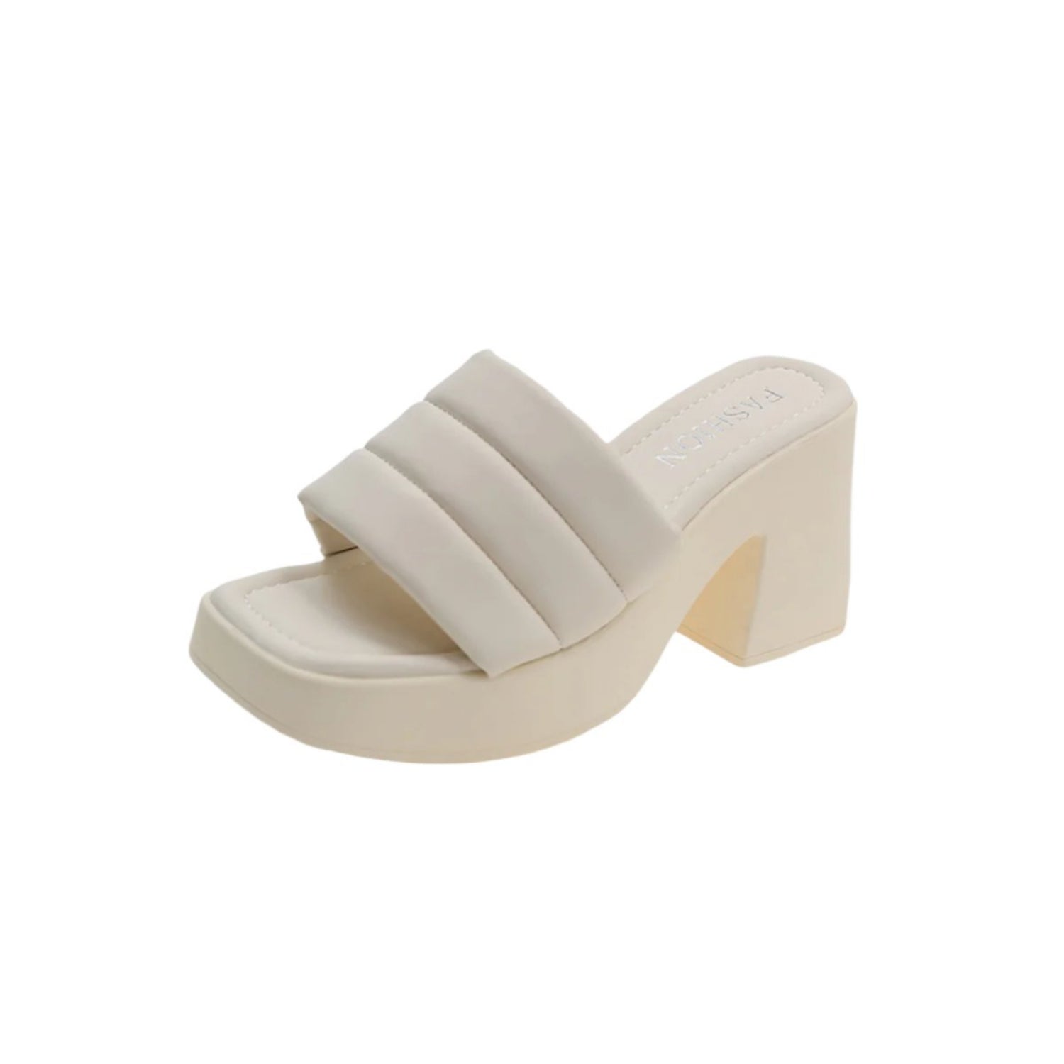 Open Toe Block Heel Sandals