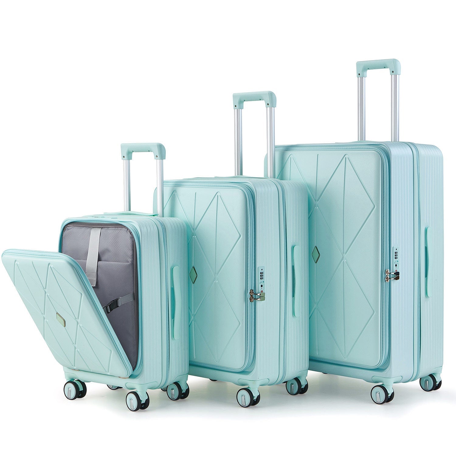 Luggage Sets 3 Piece(20/24/28), Expandable Carry On Luggage with TSA